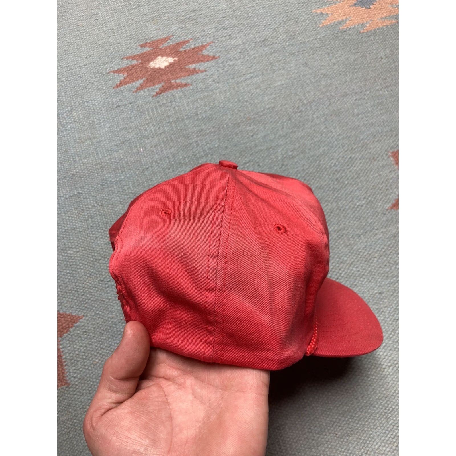 Vintage VINTAGE SnapBack Hat Cap 90s Red Men Adjustable Snapback Hytrin terazosin HCI capsules Drug Unclear Size ONE SIZE - 6 Thumbnail