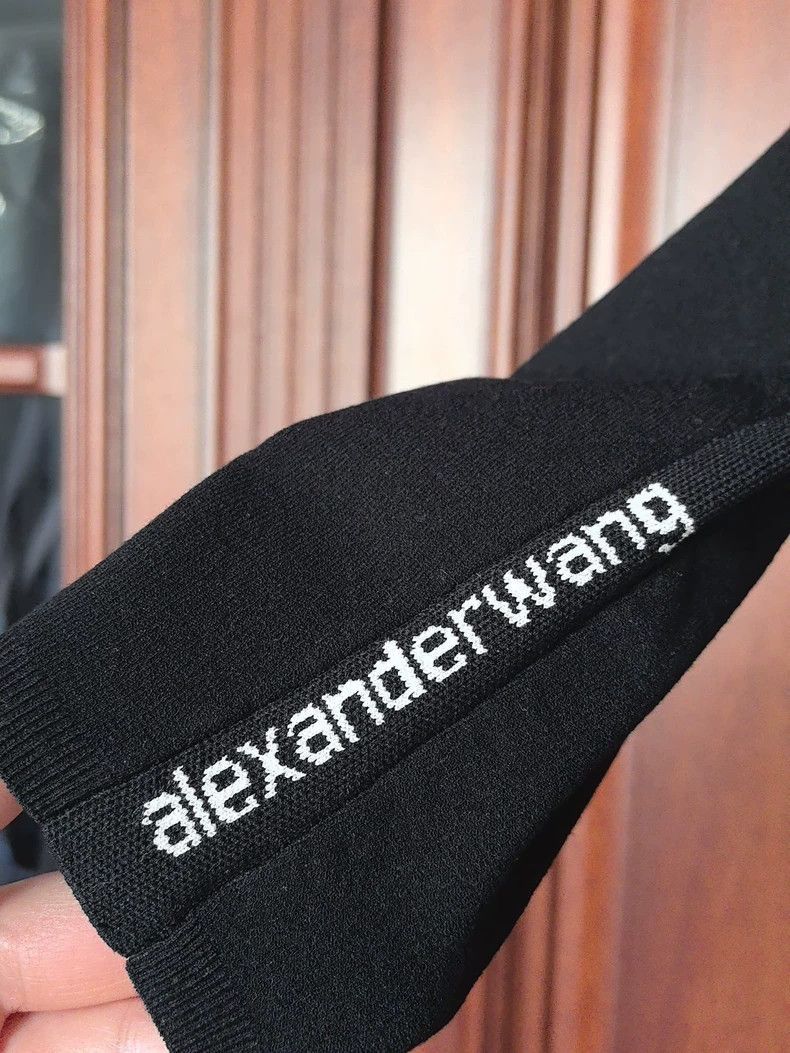 Alexander Wang Alexander Wang High Neck Knit Top- Size M / US 6-8 / IT 42-44 - 3 Thumbnail