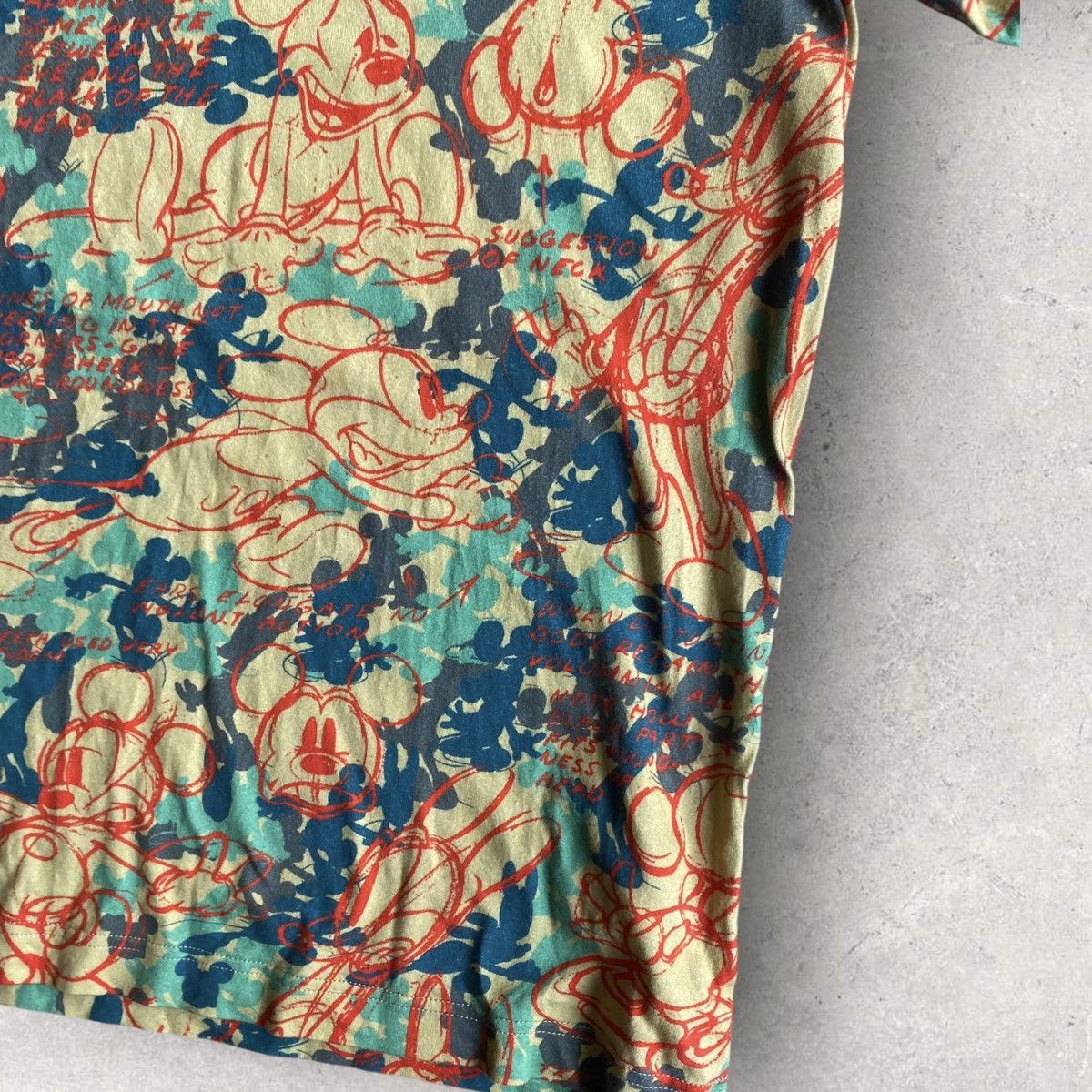 Comme des Garcons Fall14 Mickey Mouse Camo T Shirt Size US S / EU 44-46 / 1 - 3 Thumbnail