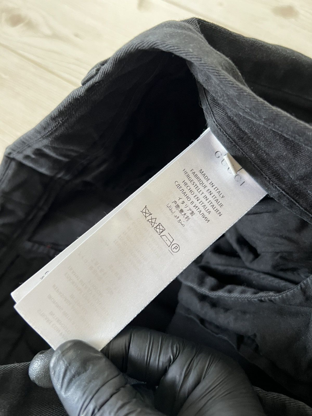 Gucci Gucci Pants Trousers Black Cotton Size US 28 / EU 44 - 13 Thumbnail