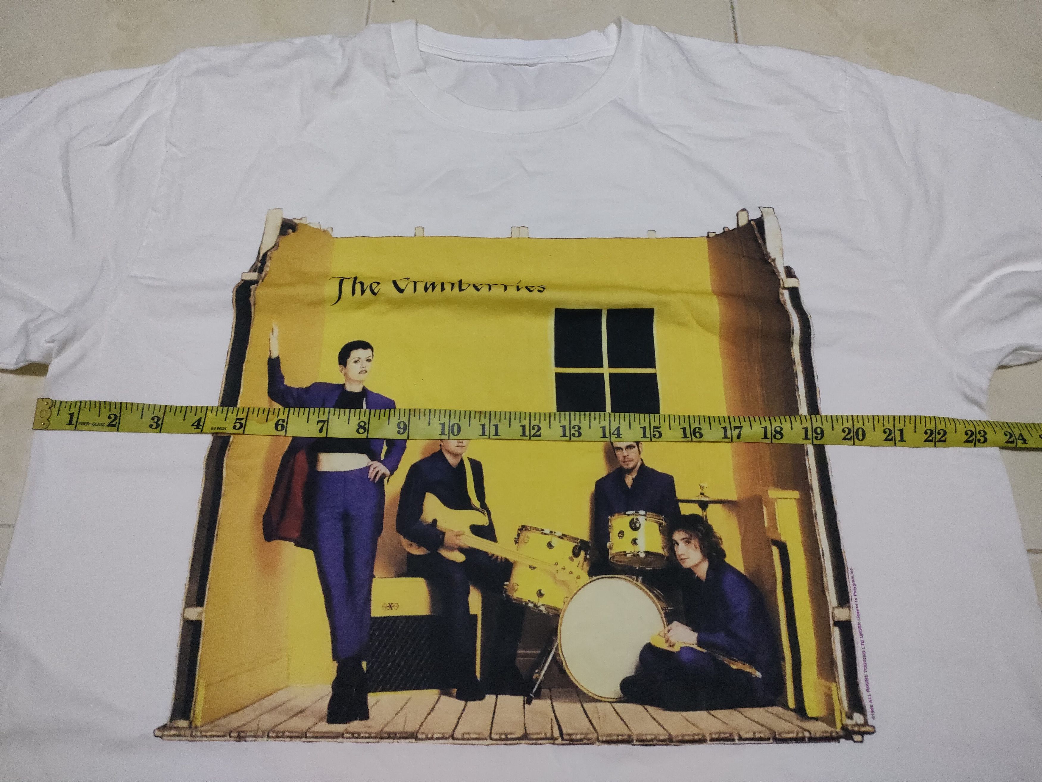 Band Tees × Vintage Vintage 90's The Cranberries Music Alternative Punk Band Tee Size US XL / EU 56 / 4 - 5 Thumbnail