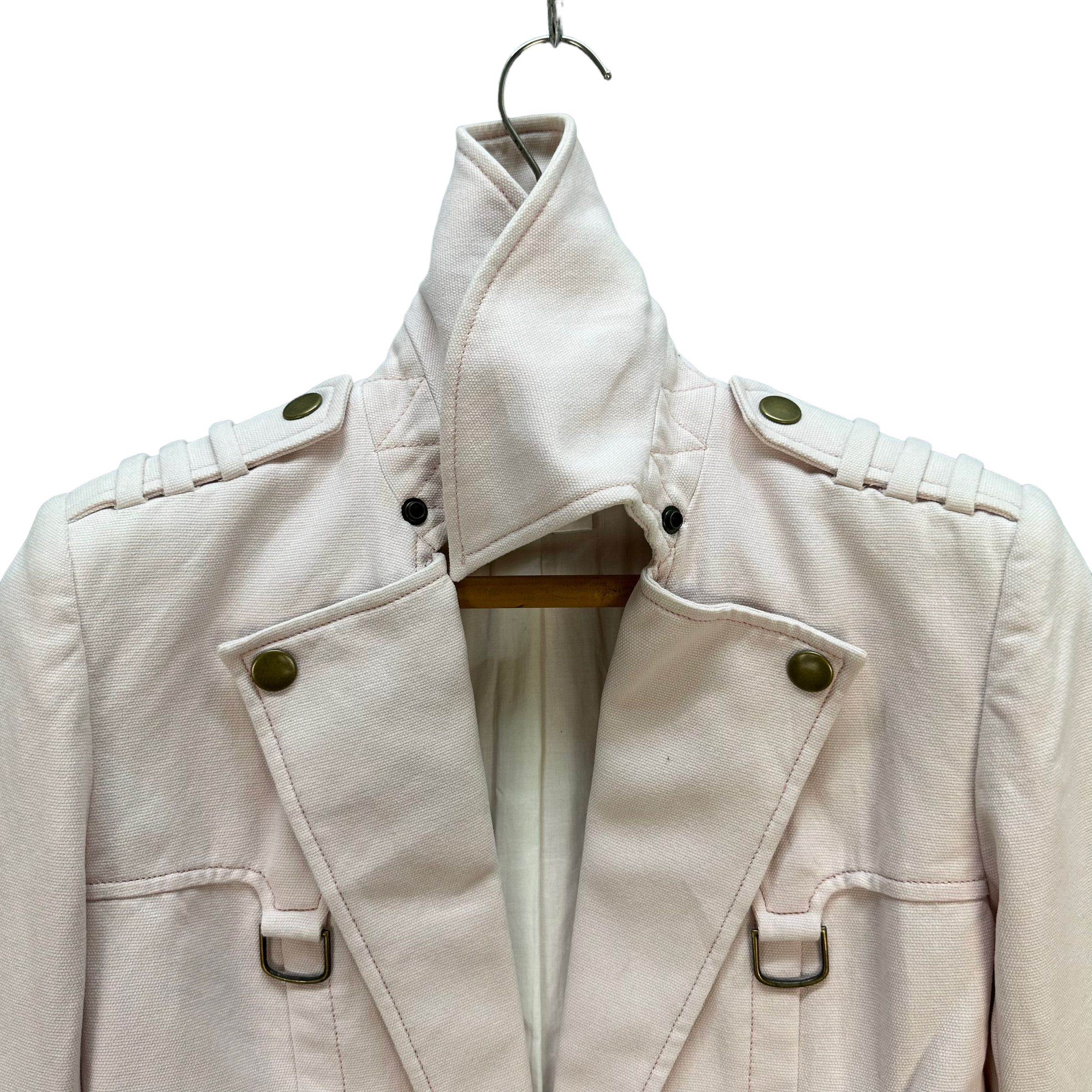 Givenchy GIVENCHY PARIS STYLISH DOUBLE COLLAR JACKET #7599-156 Size S / US 4 / IT 40 - 3 Thumbnail