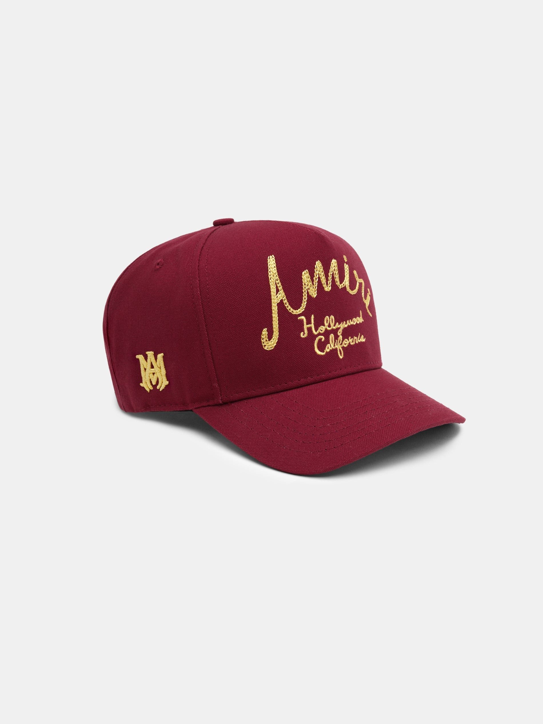 Amiri o1orln1025 Size: OS / Hollywood Canvas Hat / Cap in Red Size ONE SIZE - 2 Thumbnail