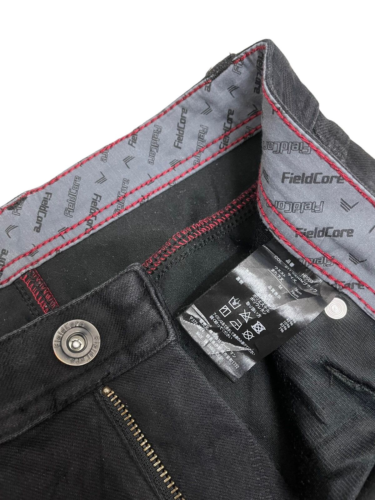 Japanese Brand Serenede Inspired by Fieldcore Painted Cargo Jeans Size US 30 / EU 46 - 7 Thumbnail