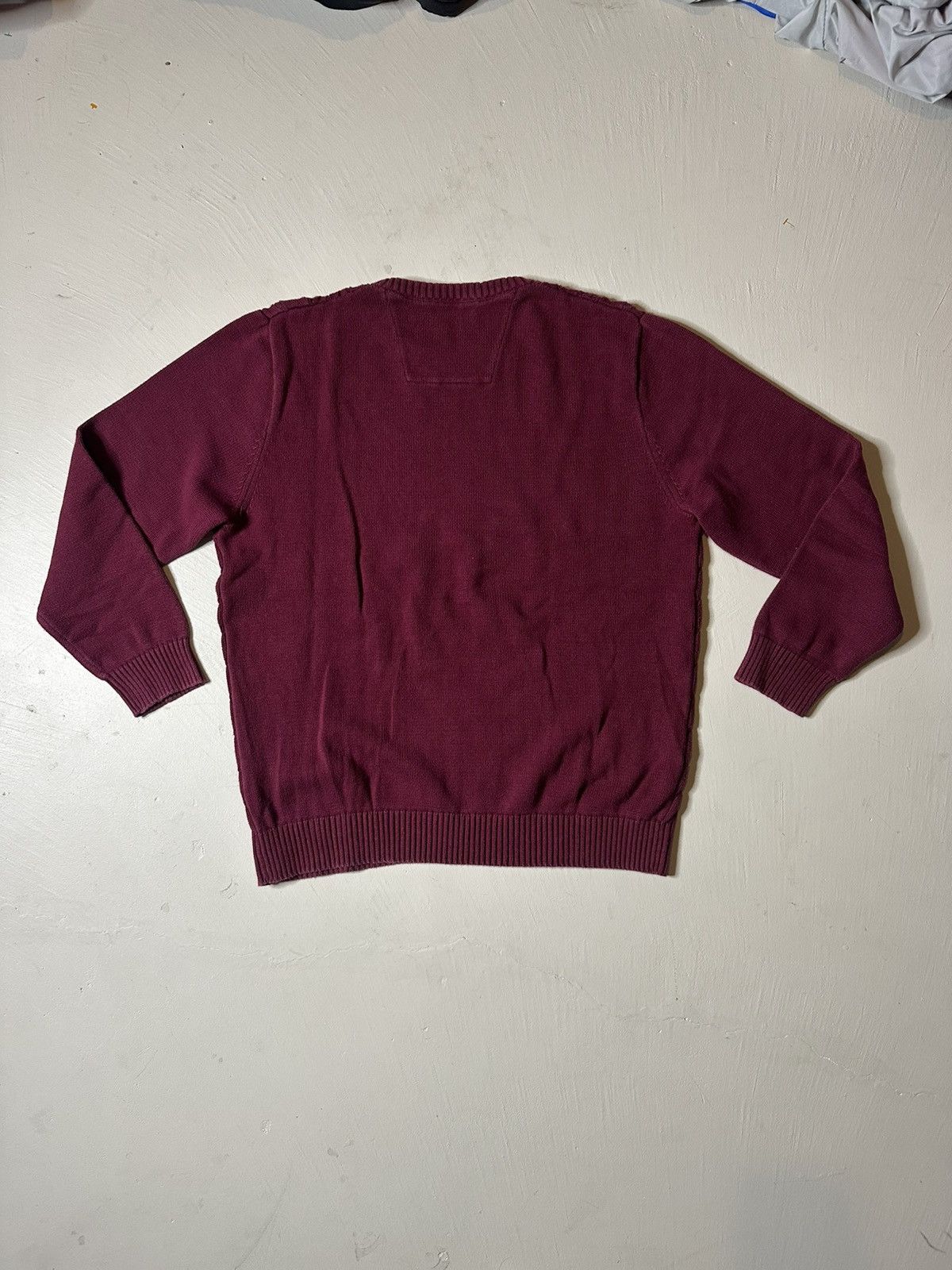 Nautica Vintage Waffle Knot Nautica Knitted Sweater Size US XL / EU 56 / 4 - 7 Thumbnail