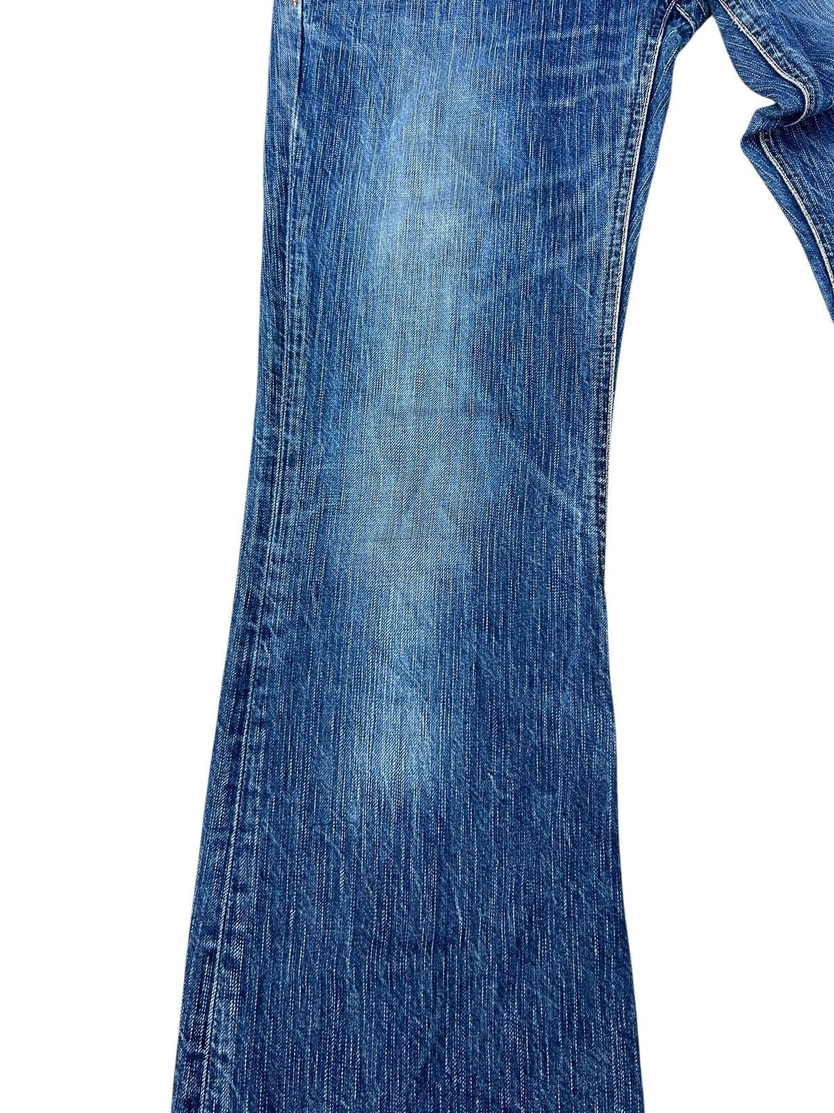 Edwin Vintage Y2K Edwin Made in Japan 503 Faded Denim Flare Jeans Size US 29 - 7 Thumbnail