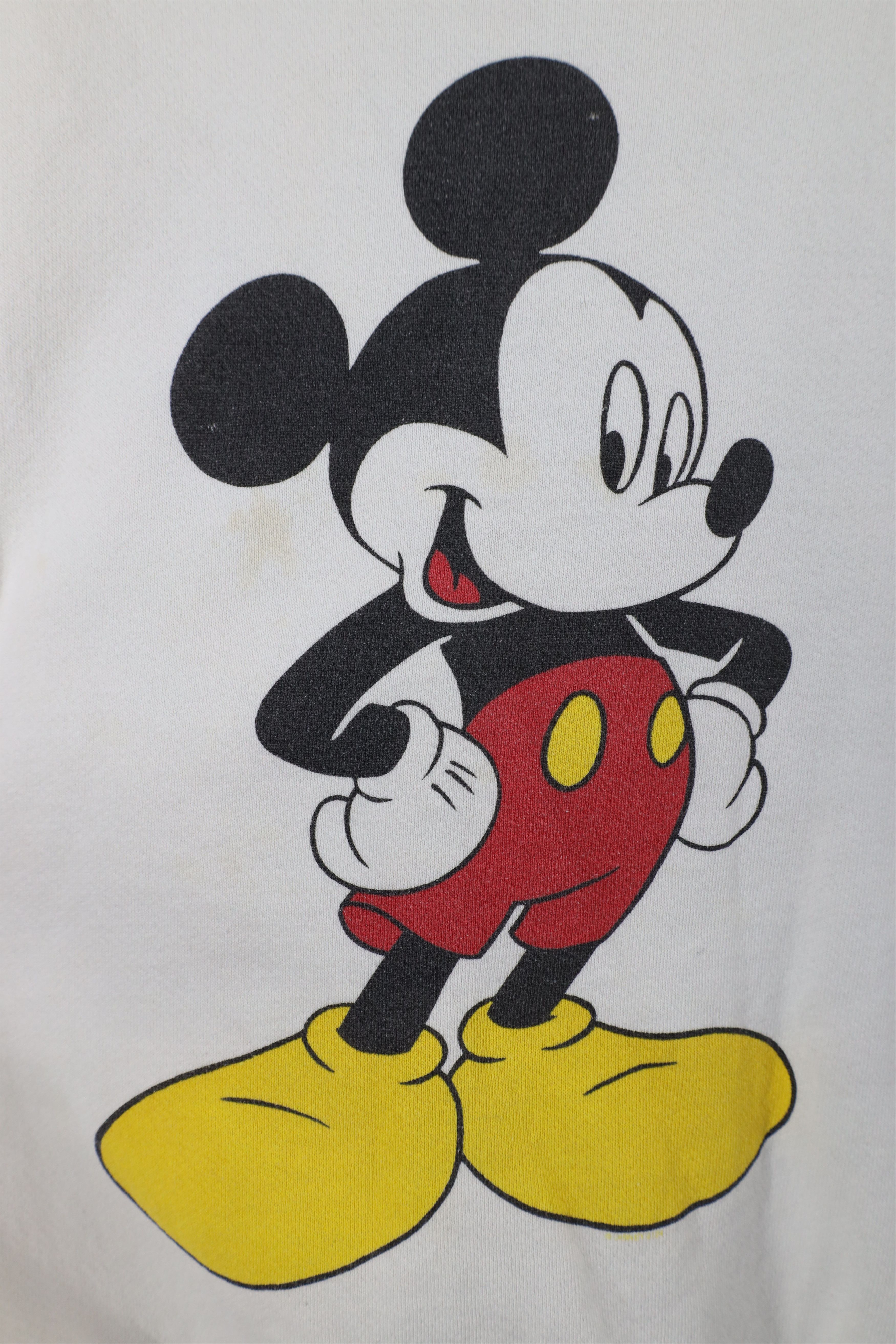 Disney × Vintage Vintage 90s Disney Mickey Mouse Big Logo Sweatshirt USA Size US XL / EU 56 / 4 - 7 Thumbnail