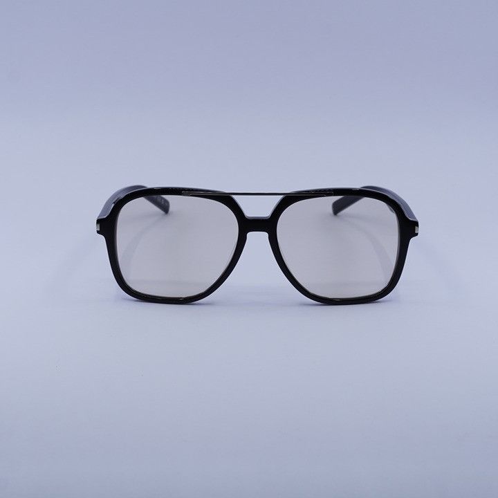 Saint Laurent Paris Saint Laurent SL545 001 Sunglasses Black Aviator Frame Size ONE SIZE - 4 Thumbnail