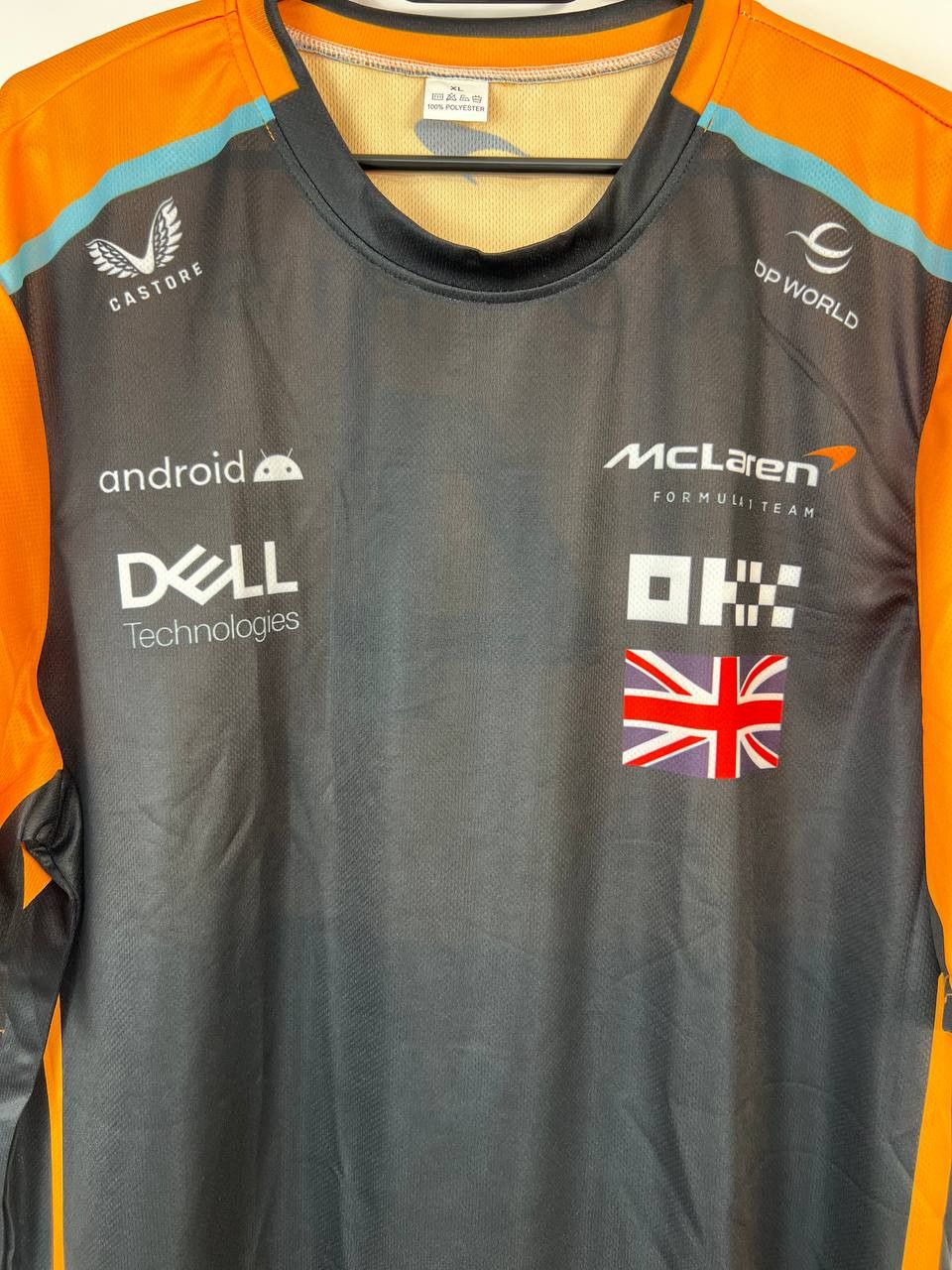 Castore MCLAREN F1 TEAM 2023 LANDO NORRIS #4 SHIRT CASTORE FORMULA Size US XL / EU 56 / 4 - 2 Thumbnail