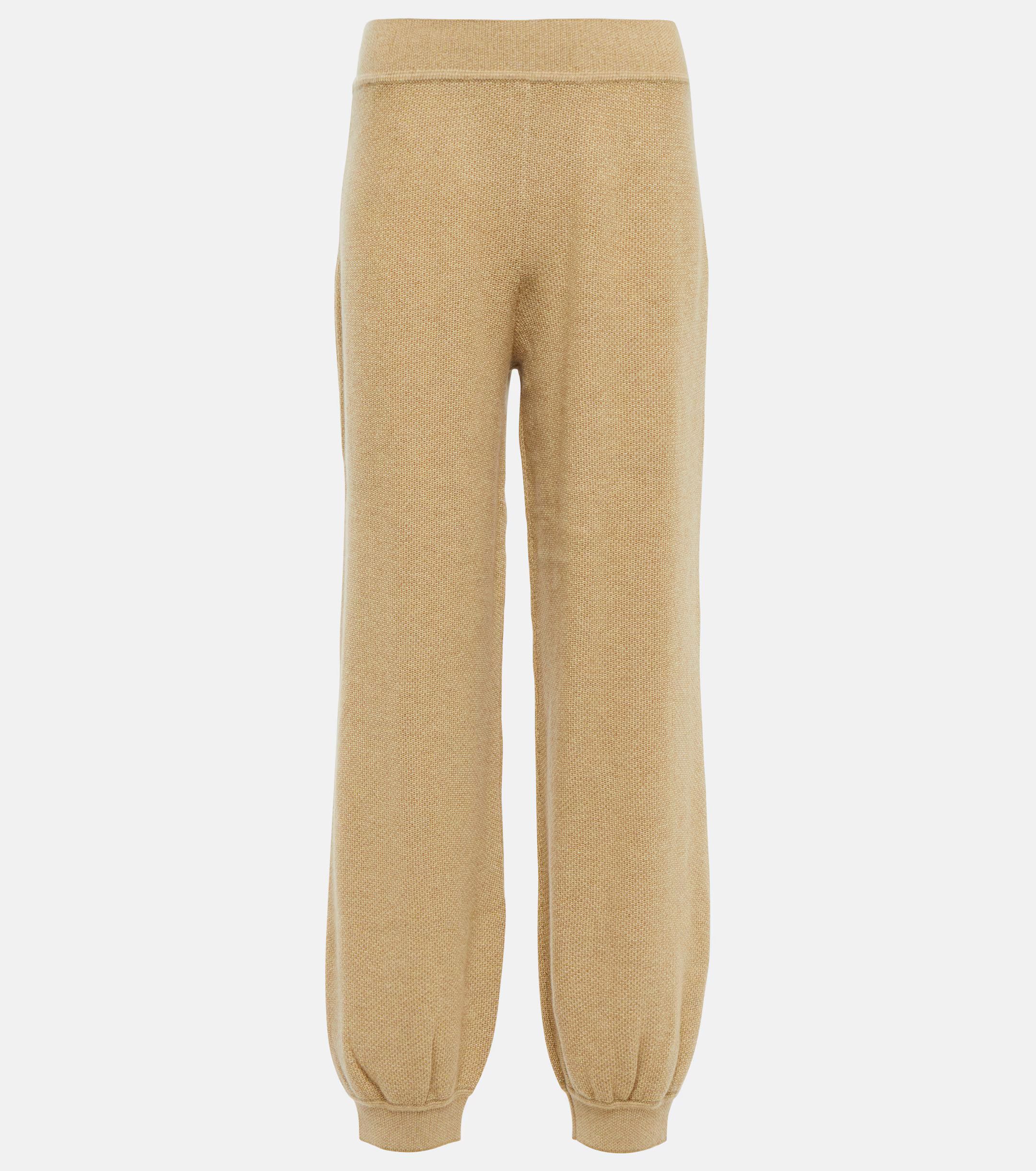Loro Piana o1srvl11e0824 Lago Agnel Jacquard Pants in Beige Size 28" / US 6 / IT 42 - 1 Thumbnail