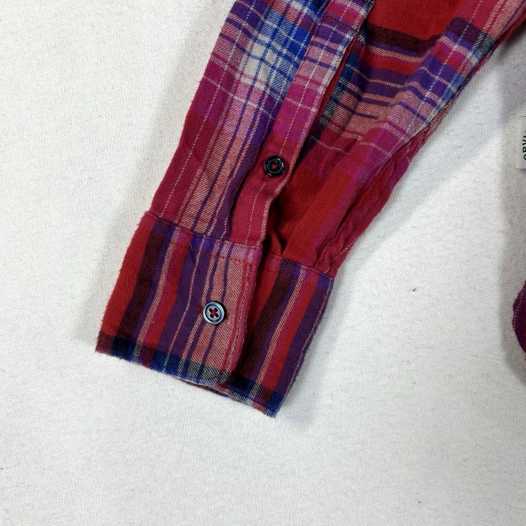 Orvis Orvis Long Sleeve Button-Up Shirt Womens Large Red Plaid Casual Top Tee Size L / US 10 / IT 46 - 7 Thumbnail