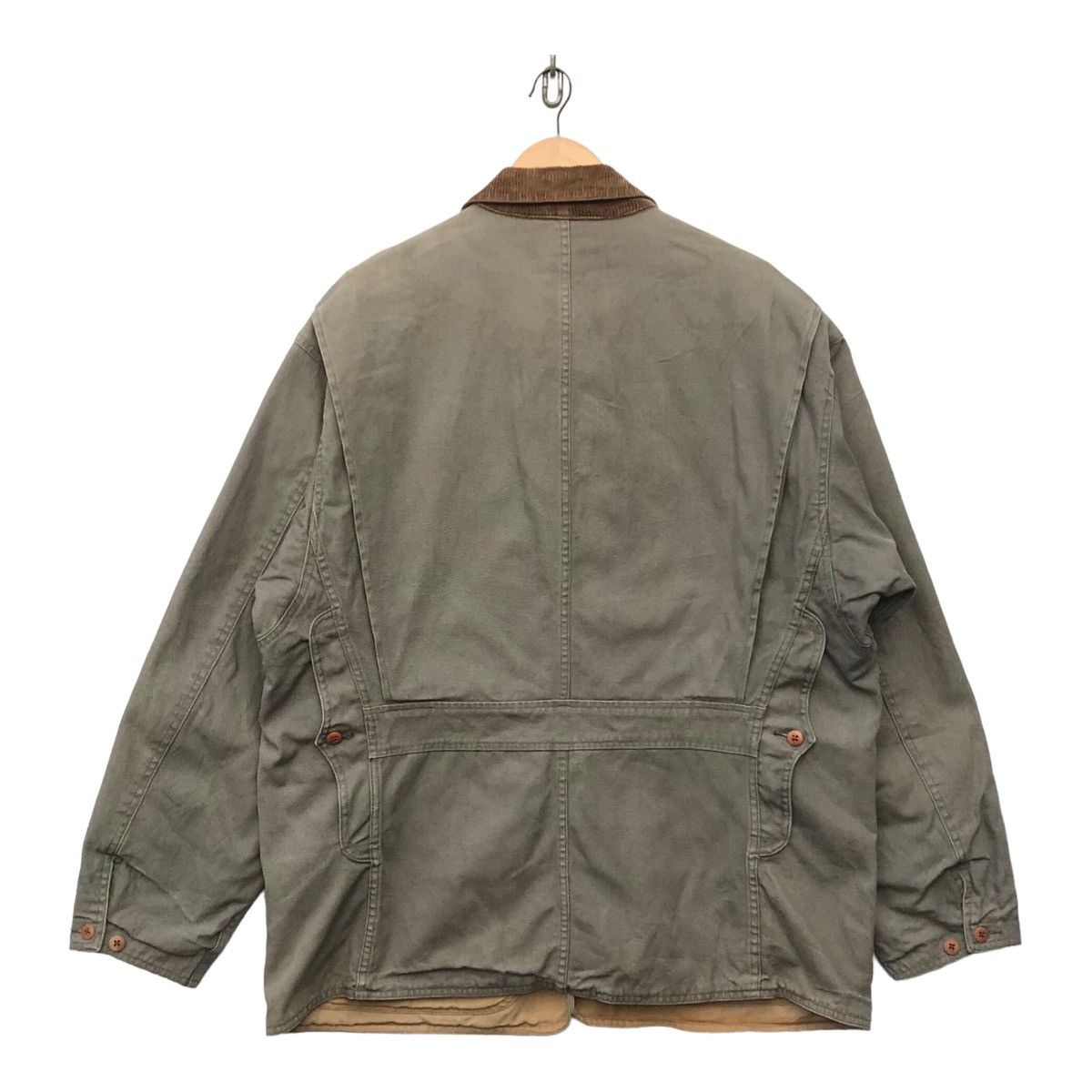 Polo Ralph Lauren Vintage Polo Ralph Lauren Riversible Field Coat Heavy Jacket Size US L / EU 52-54 / 3 - 4 Thumbnail