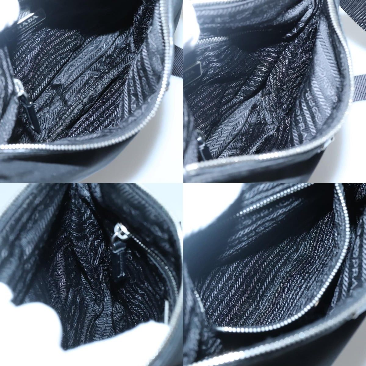 Prada PRADA Shoulder Bag Nylon Black Size ONE SIZE - 12 Thumbnail
