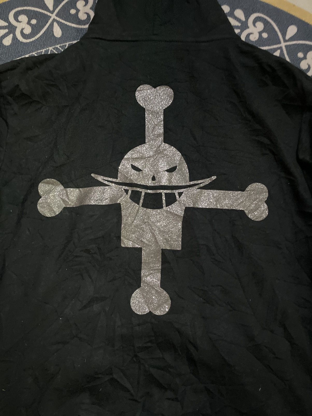 Anime × Japanese Brand One Piece - Portgas D. Ace big whitebeard pirate logos Size US L / EU 52-54 / 3 - 5 Thumbnail