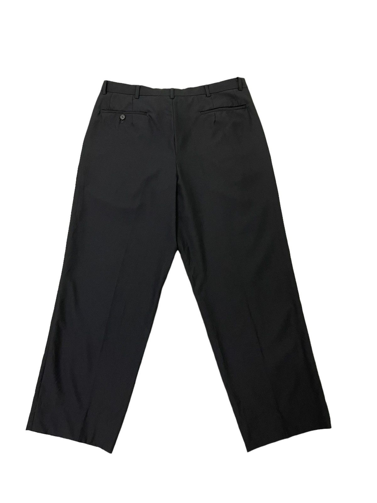 Japanese Brand Wide Baggy 90s Definity Durban Wool Trouser 7🟦2 Size US 34 / EU 50 - 10 Thumbnail