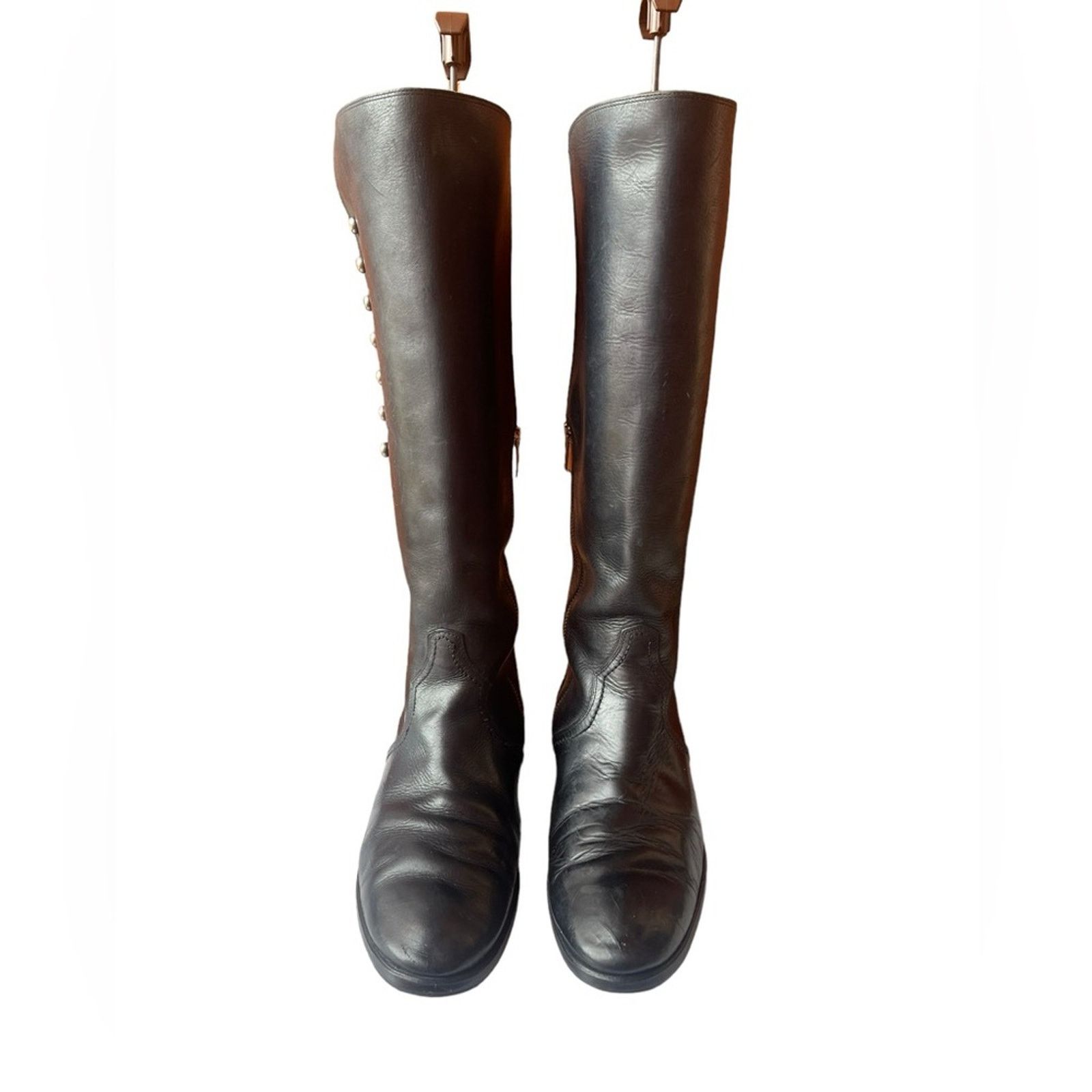 Lucchese Spirit By Lucchese Annie Riding Boot Leather Sz:9 Size US 11 / IT 41 - 1 Thumbnail