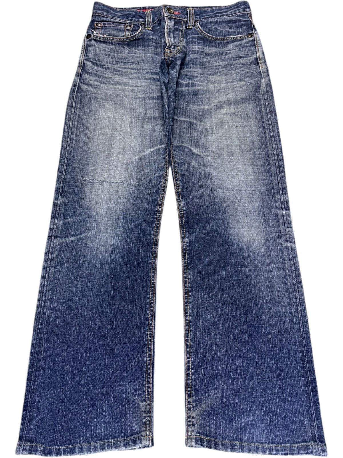 Edwin × Japanese Brand Vintage Japanese Edwin 503 Faded Wash Loose Jeans Size US 32 / EU 48 - 1 Thumbnail