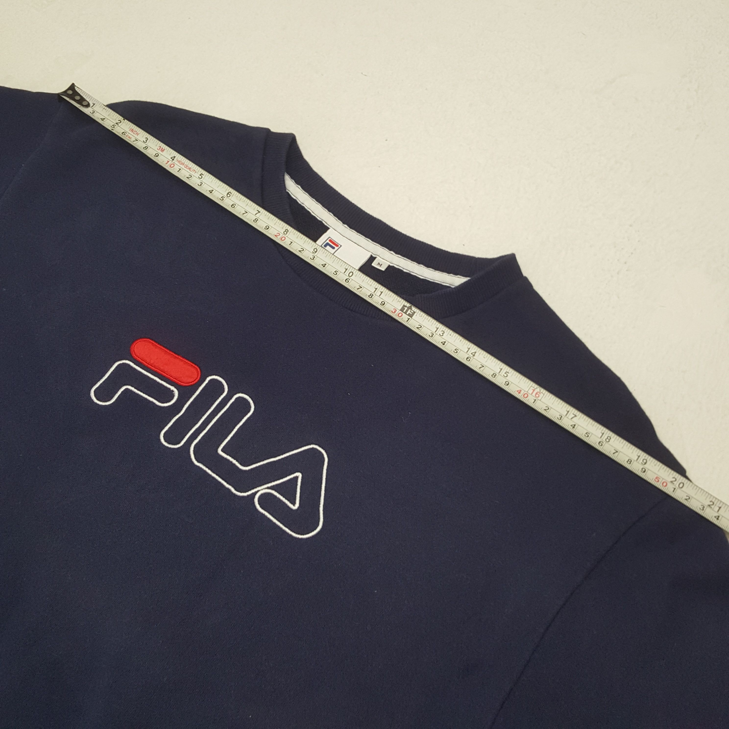 Fila × Vintage Vintage Fila Logo Sweatshirt Size US M / EU 48-50 / 2 - 5 Thumbnail