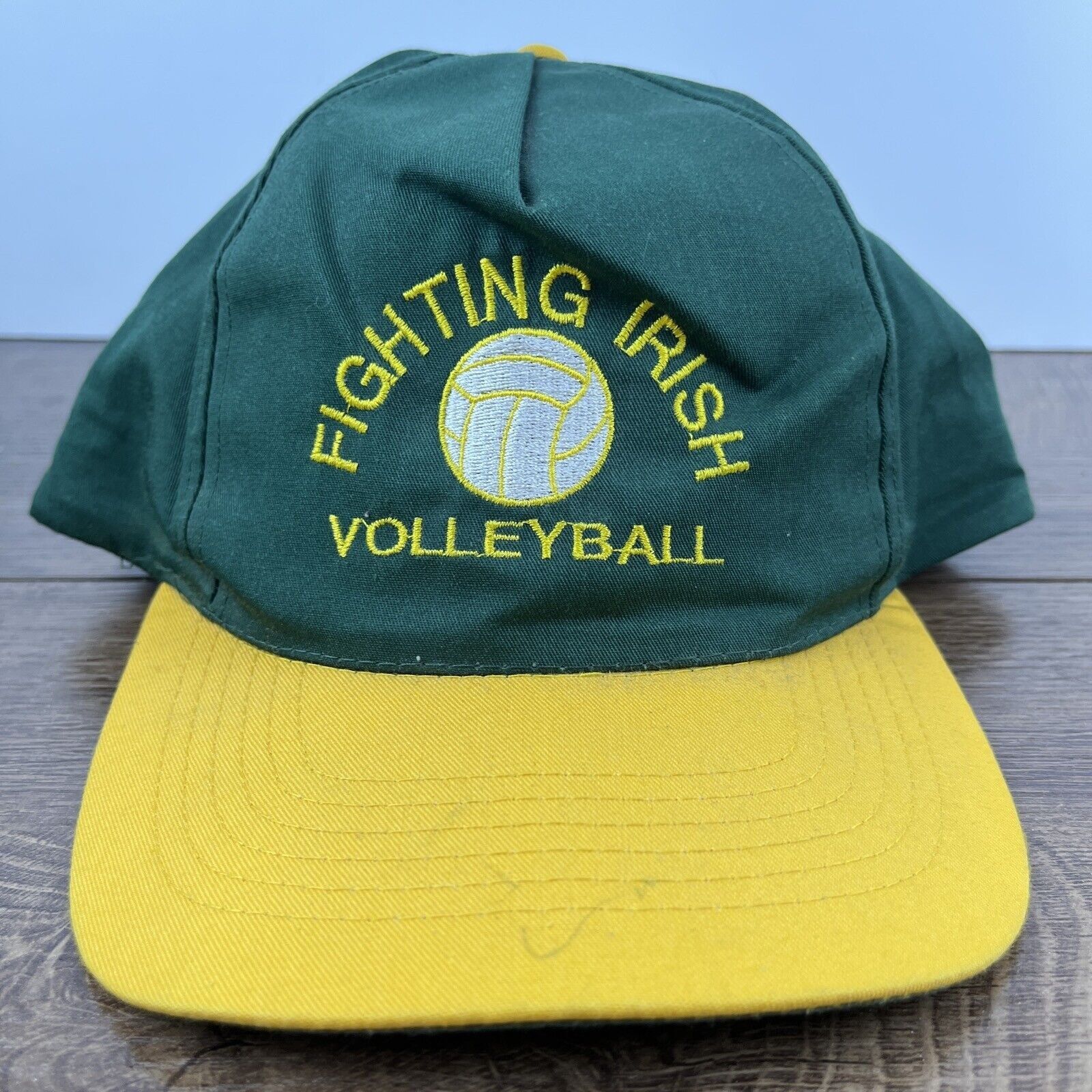 Other Notre Dame Fighting Irish Hat Volleyball Green Hat Snapback Size ONE SIZE - 2 Thumbnail