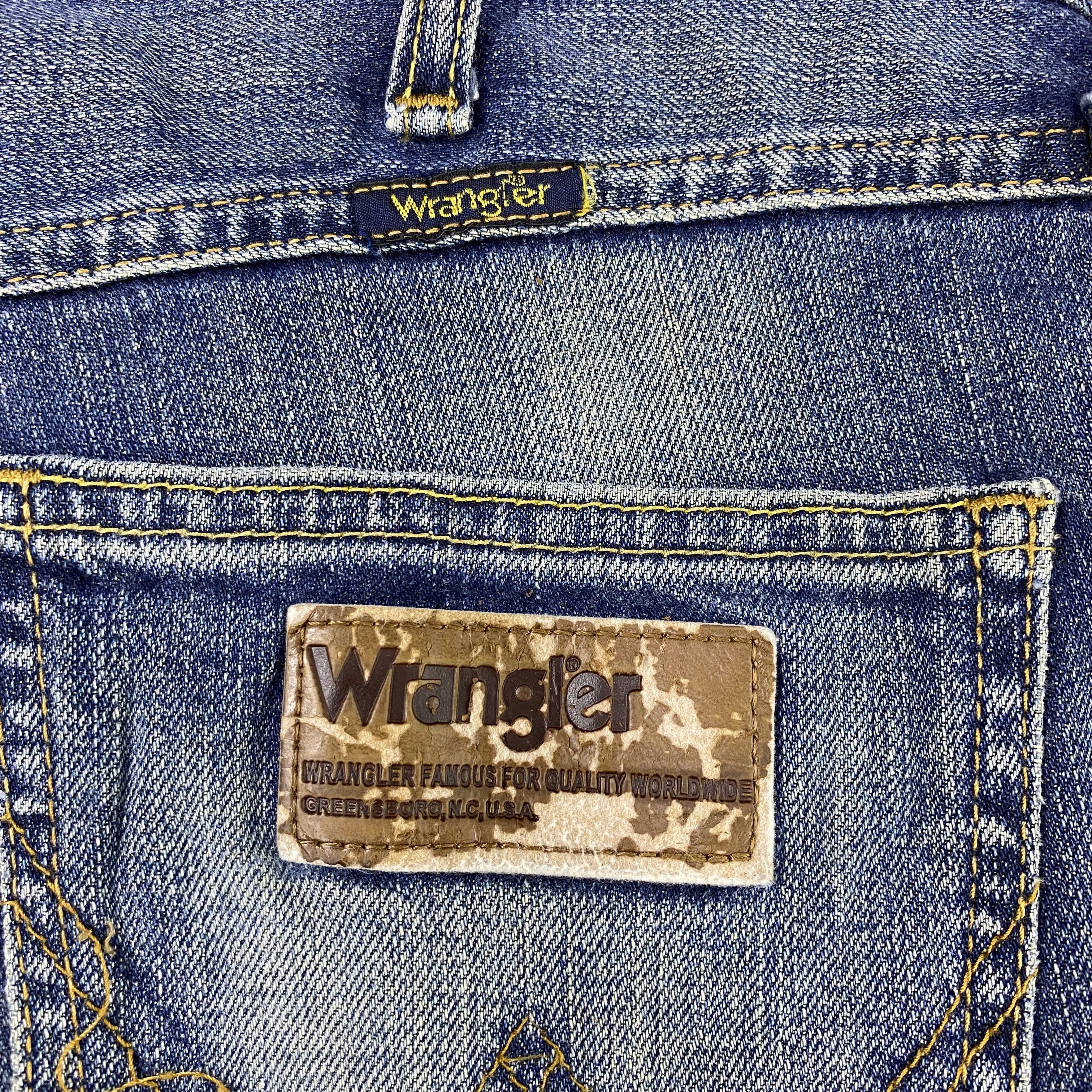 Jean × Vintage × Wrangler Vintage Wrangler Blue Wash Jeans-J1170 Size US 34 / EU 50 - 11 Thumbnail