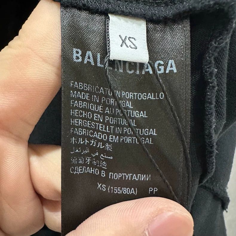 Balenciaga Shelter Tape Cola Short Sleeve
