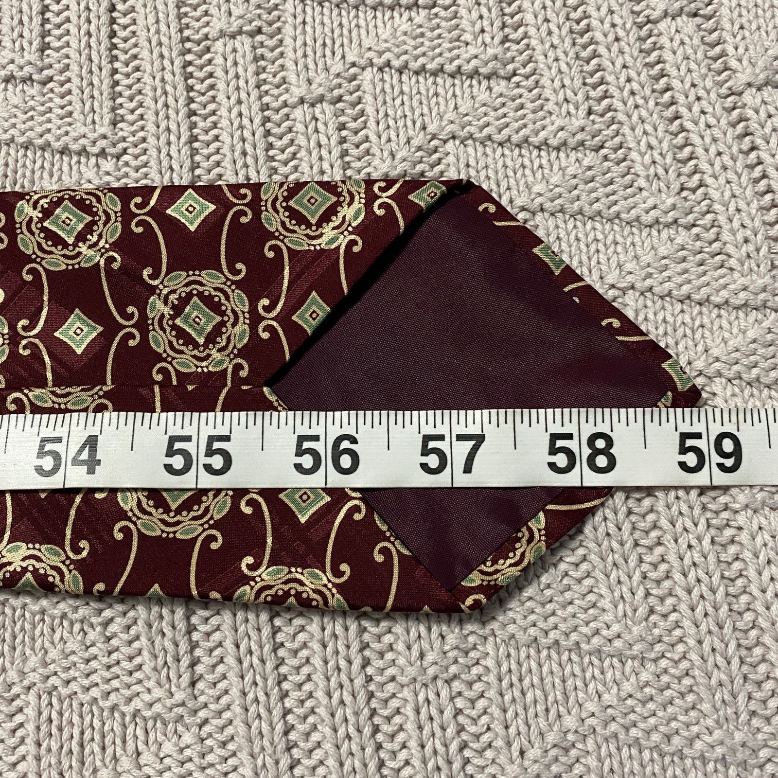 Polo Ralph Lauren Polo Ralph Lauren maroon tie Size ONE SIZE - 4 Thumbnail