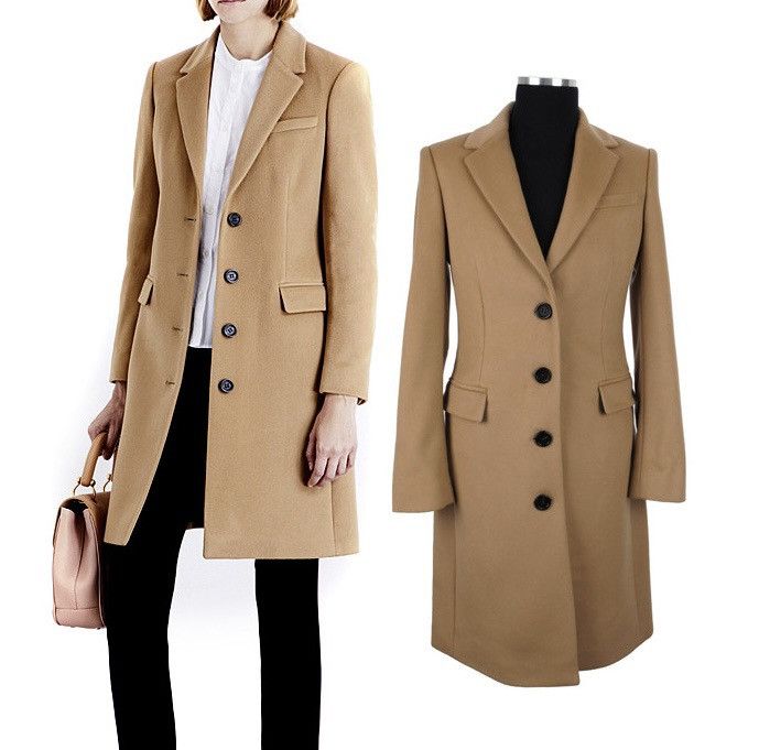 Burberry Coat Burberry England Cashmere / Wool New Collection Women Size M / US 6-8 / IT 42-44 - 2 Thumbnail