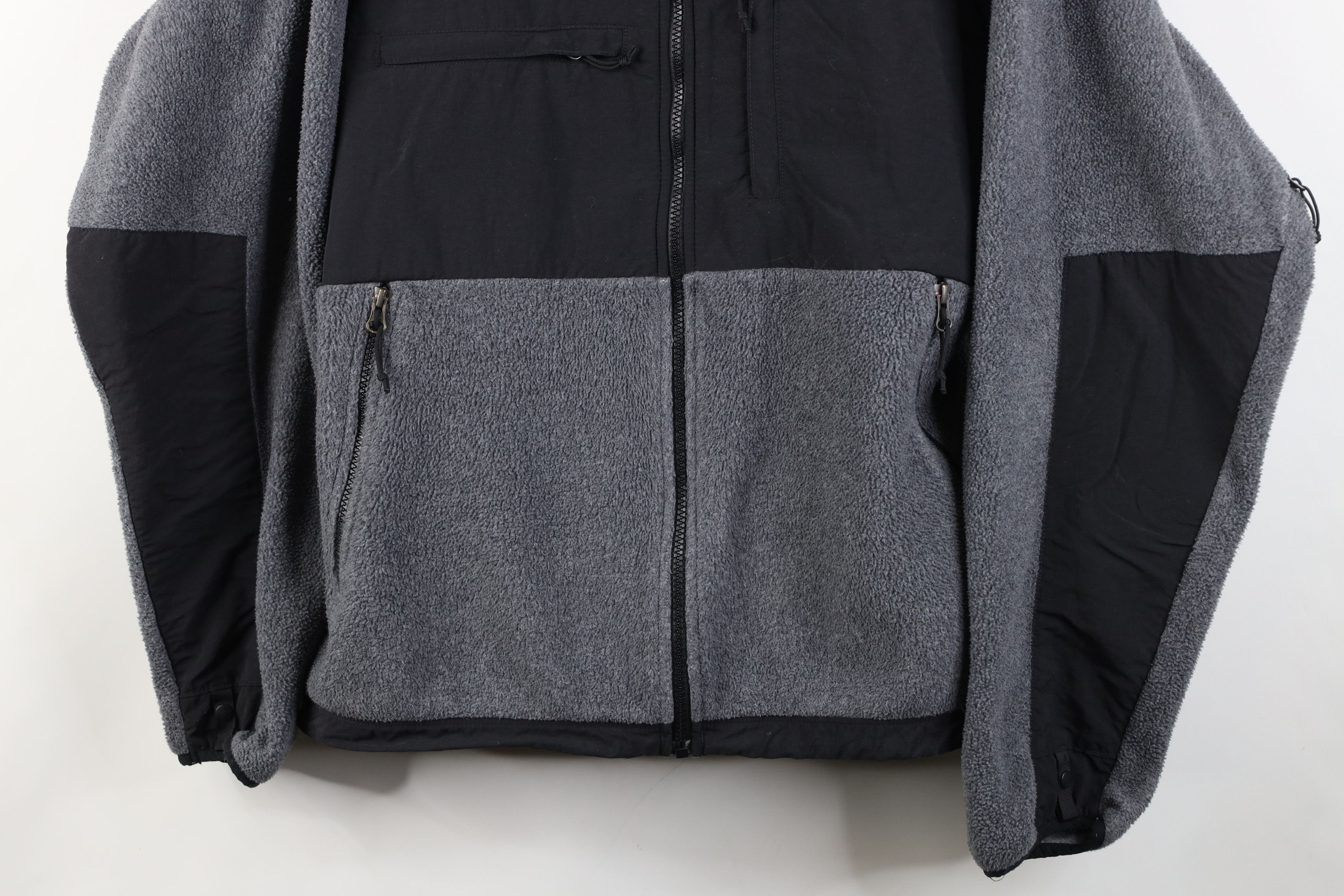 The North Face Vintage Y2K The North Face Denali Fleece Jacket Gray Black Size US M / EU 48-50 / 2 - 3 Thumbnail