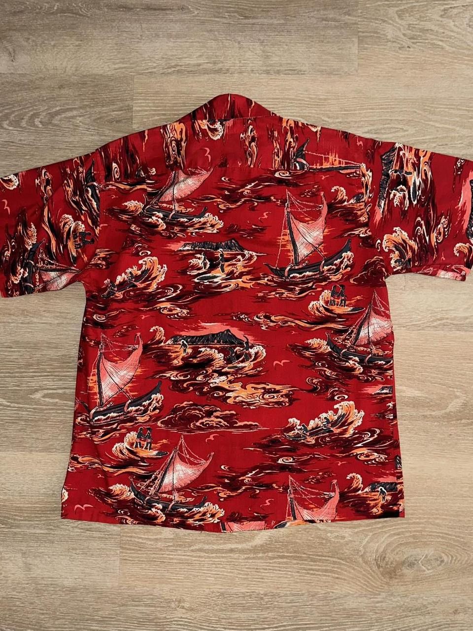 Other Vintage 50’s Surfriders Sportswear Hawaiian Button Up Shirt Size US M / EU 48-50 / 2 - 2 Thumbnail