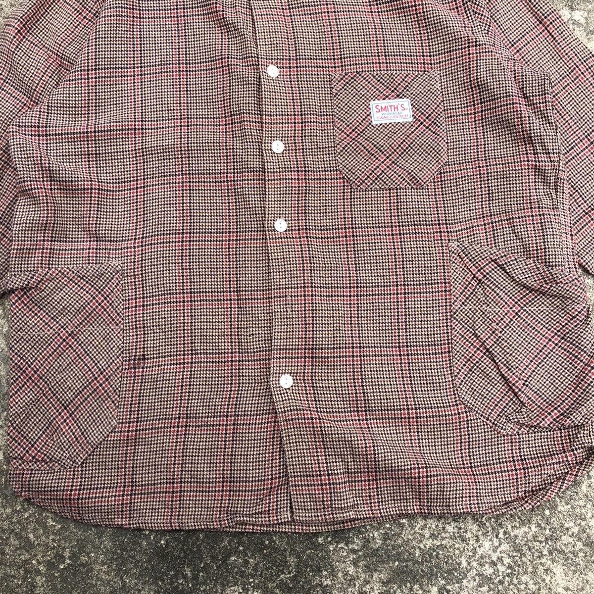 Japanese Brand 🔥Rare🔥🇯🇵Coen Smiths Checkerd Workers Buttons Pockets Shirts Size US M / EU 48-50 / 2 - 3 Thumbnail