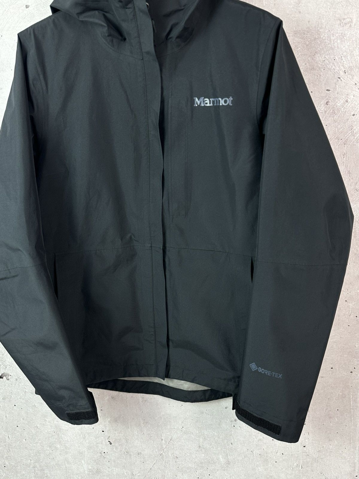 Marmot Marmot Gore-Tex Minimalist Black Long Sleeve Women’s Jacket Size S / US 4 / IT 40 - 4 Thumbnail
