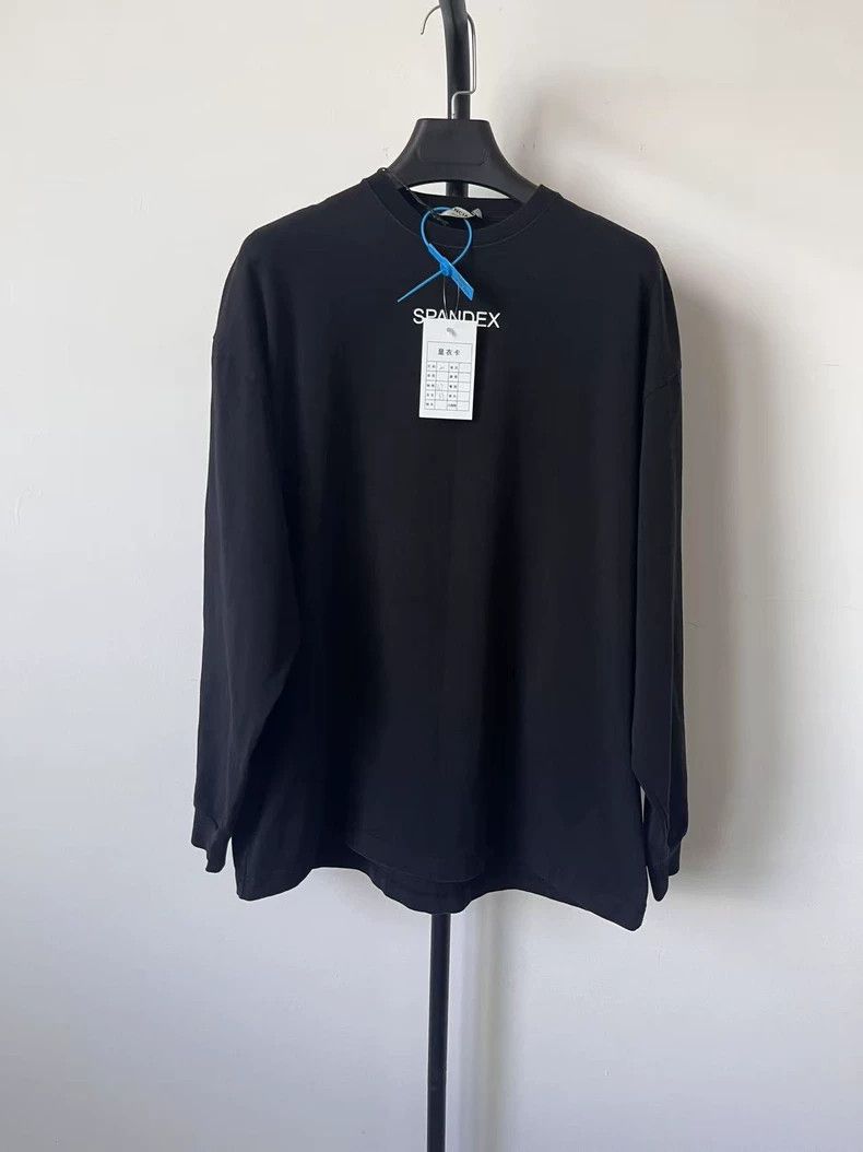 Balenciaga Balenciaga Logo Print Long Sleeve T-shirt - dmc Size US M / EU 48-50 / 2 - 1 Thumbnail