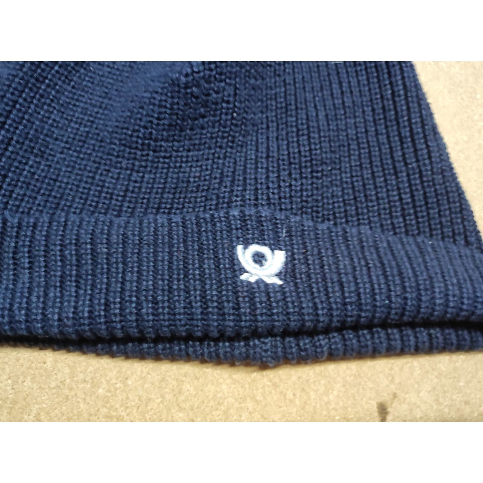 Vintage Deutche Post Beanie Hat One Size Black Plain Ribbed Cuffed Unisex Adults Knit Size ONE SIZE - 3 Thumbnail