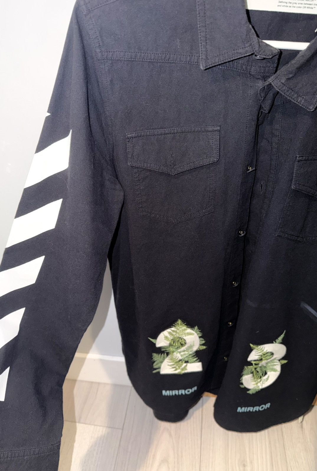 Off-White Offwhite Main label shirt Size US M / EU 48-50 / 2 - 6 Thumbnail