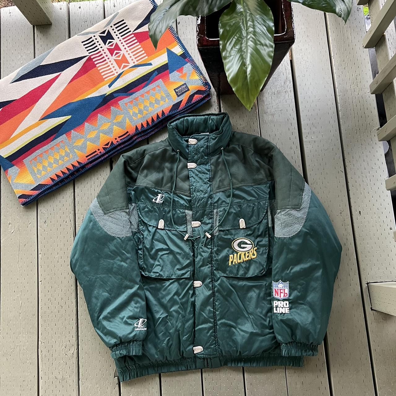 NFL × Starter × Vintage Vintage Green Bay Packers Jacket Size US XXL / EU 58 / 5 - 4 Thumbnail