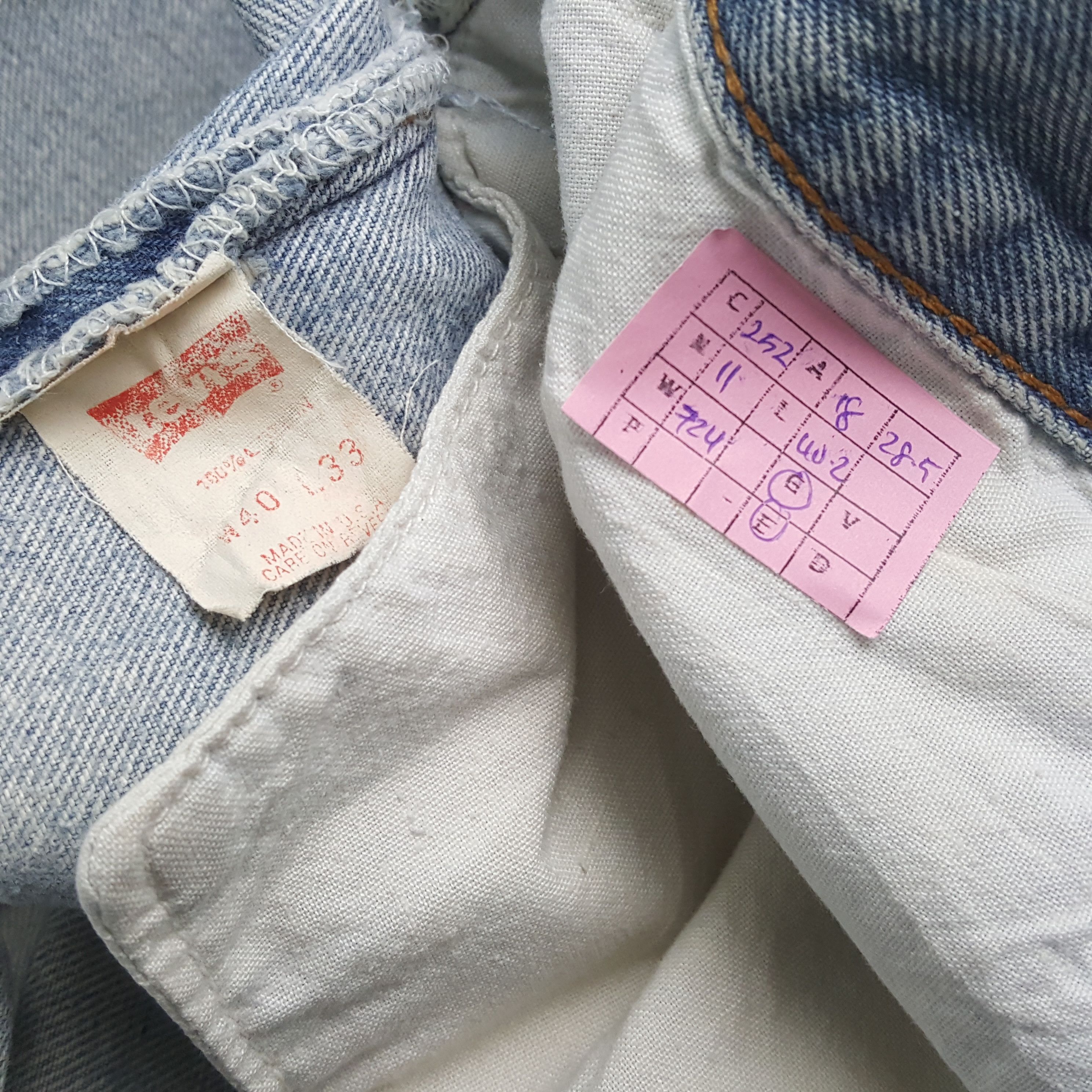 Japanese Brand × Levi's × Vintage LEVI'S Distressed Jeans Fashion Streetwear Style Size US 36 / EU 52 - 13 Thumbnail