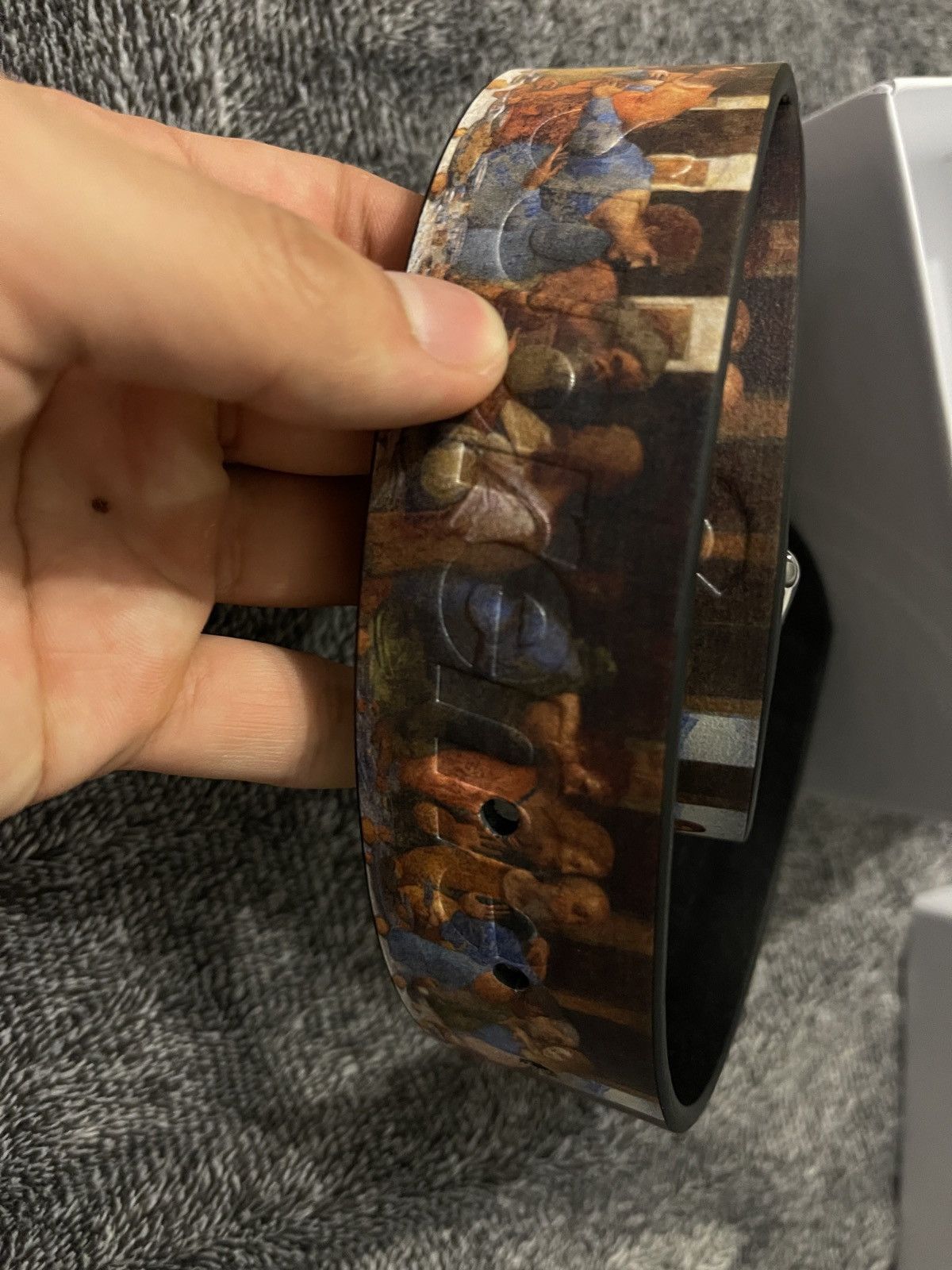 Designer × Streetwear × Supreme Supreme last supper belt