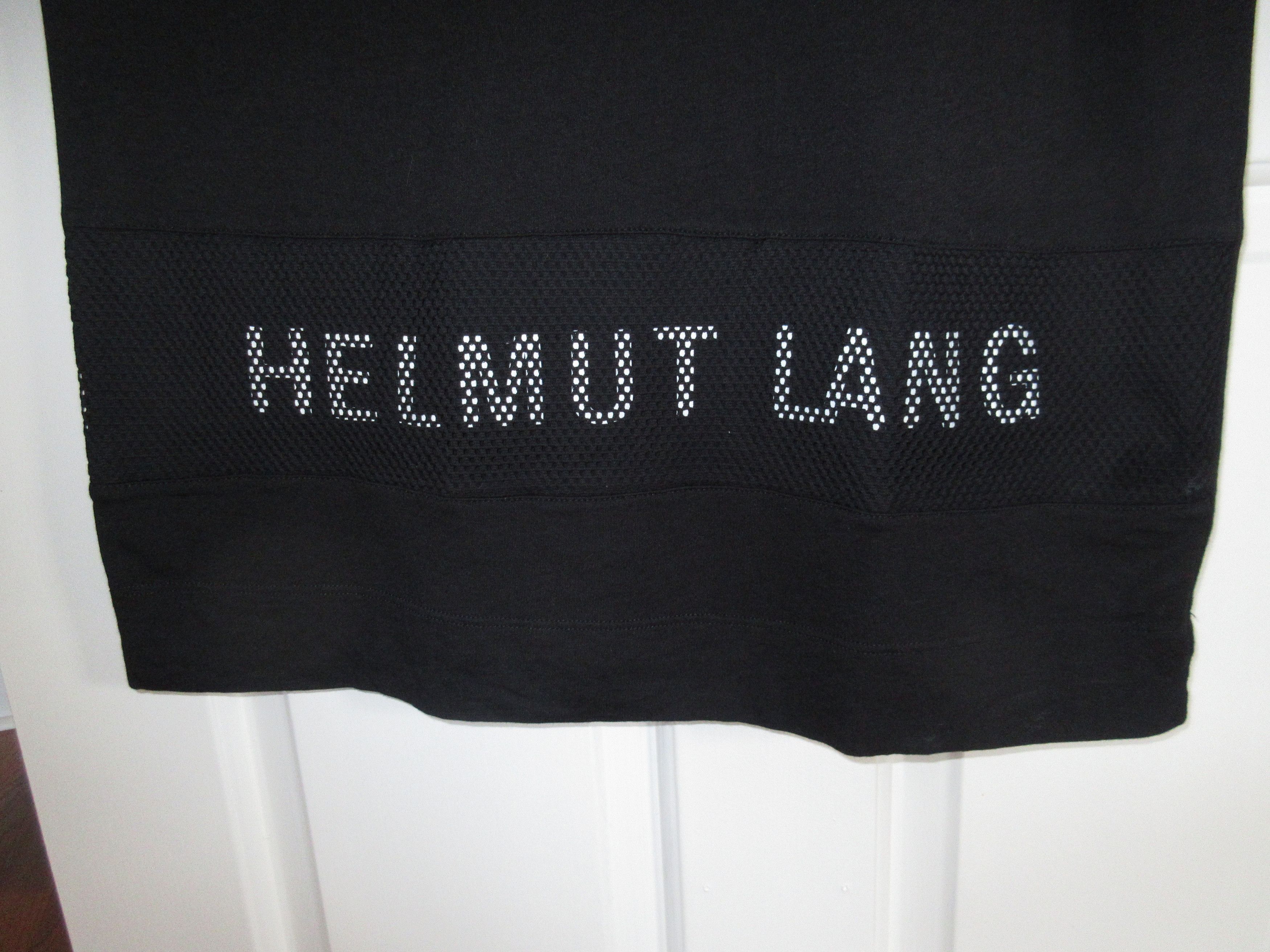 Helmut Lang tank top with pocket and net overlay Size US S / EU 44-46 / 1 - 2 Thumbnail