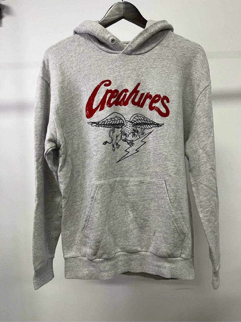 Givenchy Givenchy Worn-Out Graffiti Eagle Print Hoodie Size US S / EU 44-46 / 1 - 1 Thumbnail