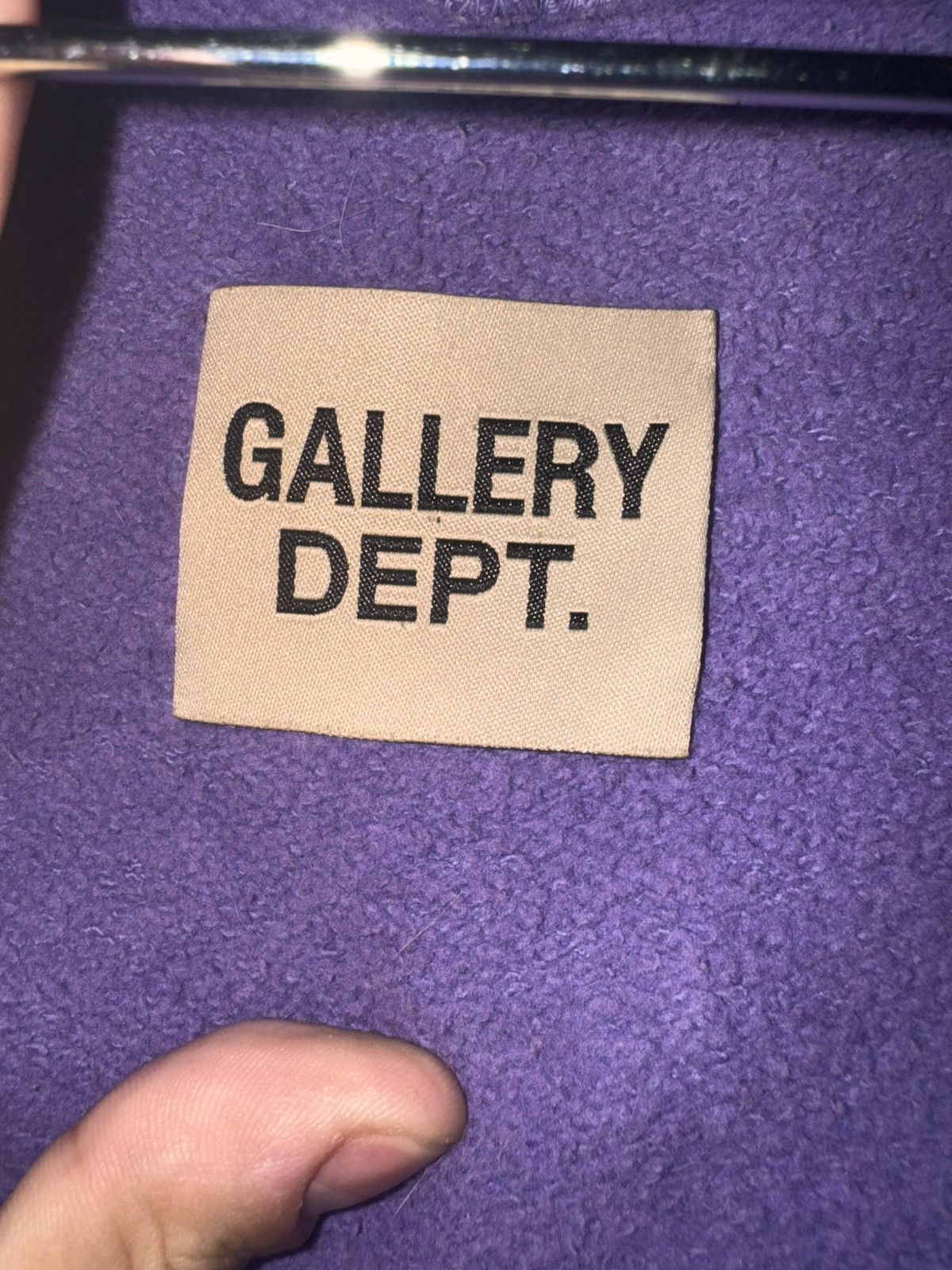 Gallery Dept. Purple and red zip up Size US M / EU 48-50 / 2 - 2 Thumbnail