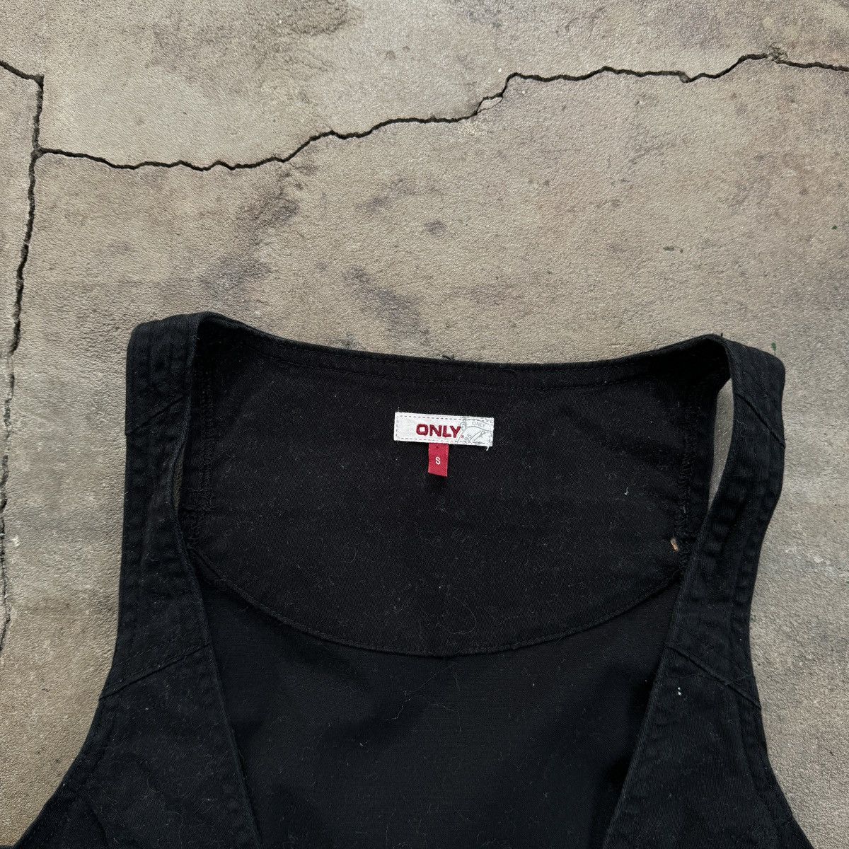 Japanese Brand × Vintage Y2K Only Give Me Away Waist Office Siren Style Vest Size S / US 4 / IT 40 - 2 Thumbnail