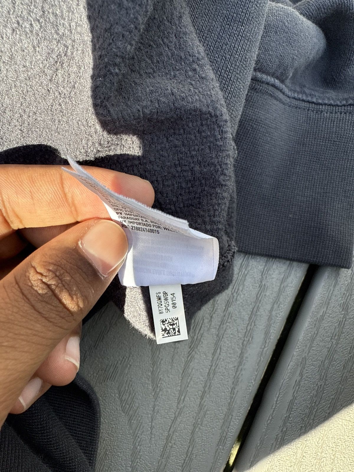 American Eagle Outfitters Boxy Cropped Zip-Up Hoodie 🖤 Size US L / EU 52-54 / 3 - 6 Thumbnail