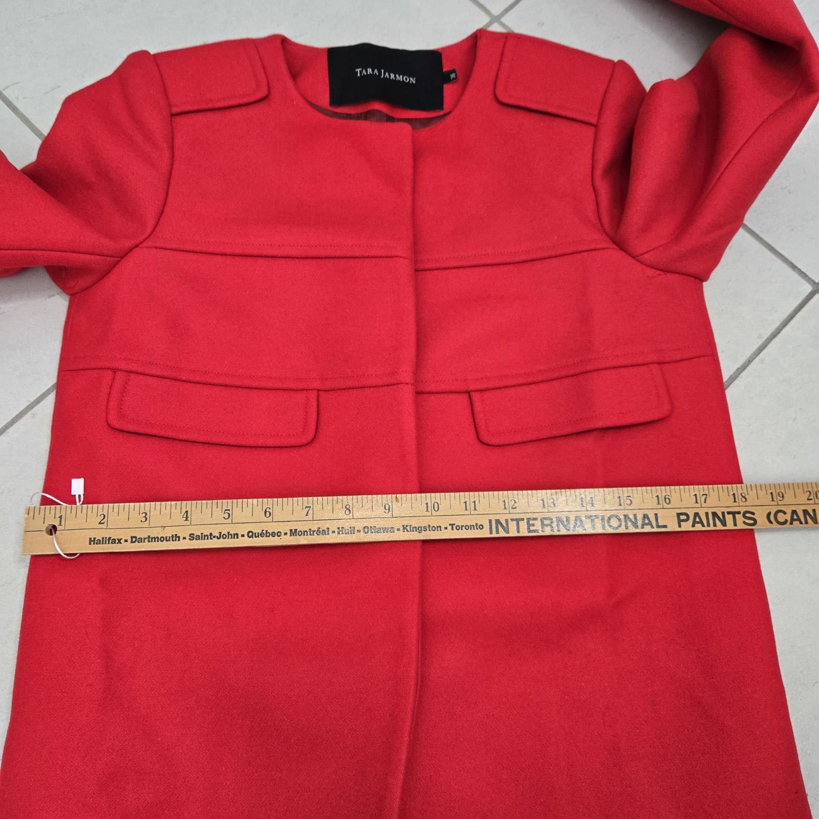 Tara Jarmon Tara Jarmon Coat Manteau Size S / US 4 / IT 40 - 7 Thumbnail