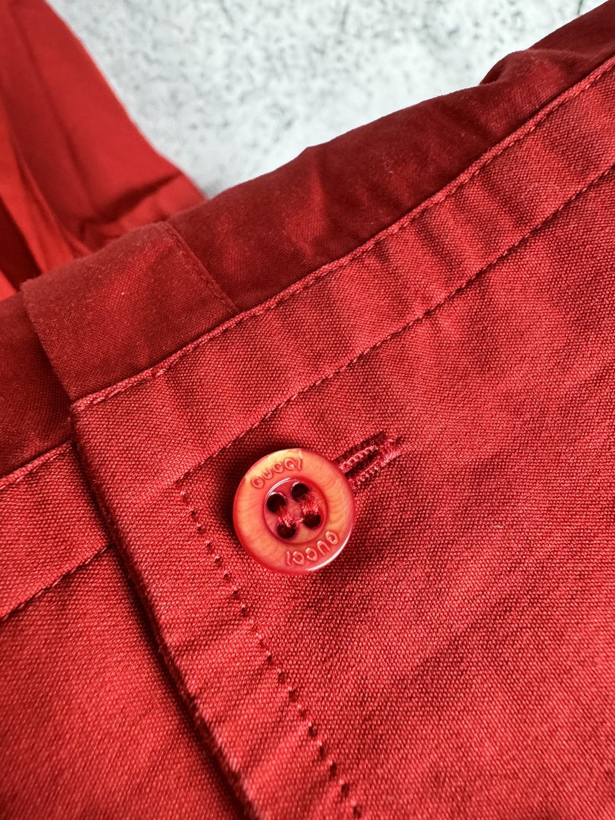 Gucci Gucci Shirt Button Up Silk Vintage Size M / US 6-8 / IT 42-44 - 6 Thumbnail