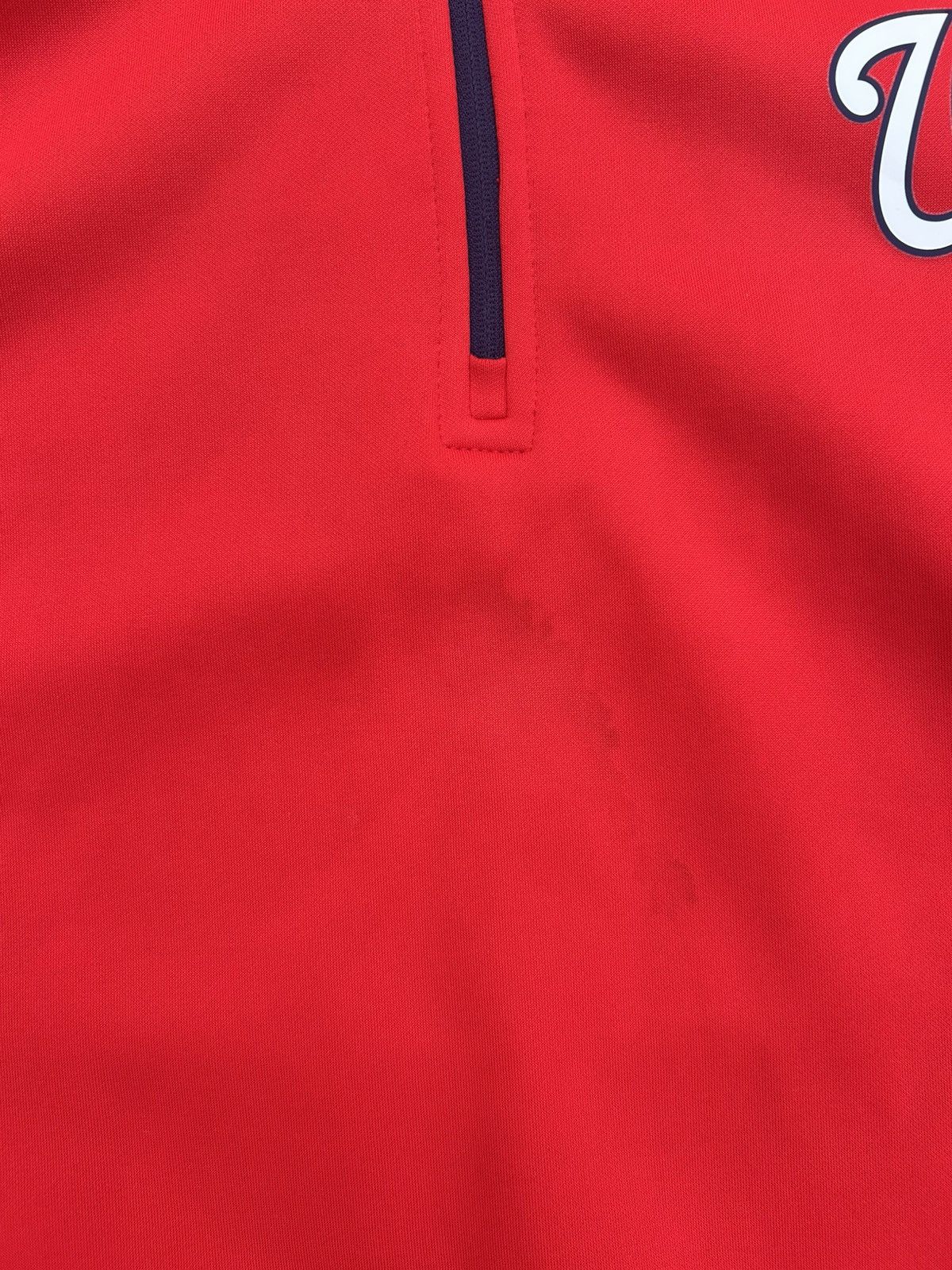 MLB MLB Washington Nationals Quarter Zip Size US XL / EU 56 / 4 - 4 Thumbnail