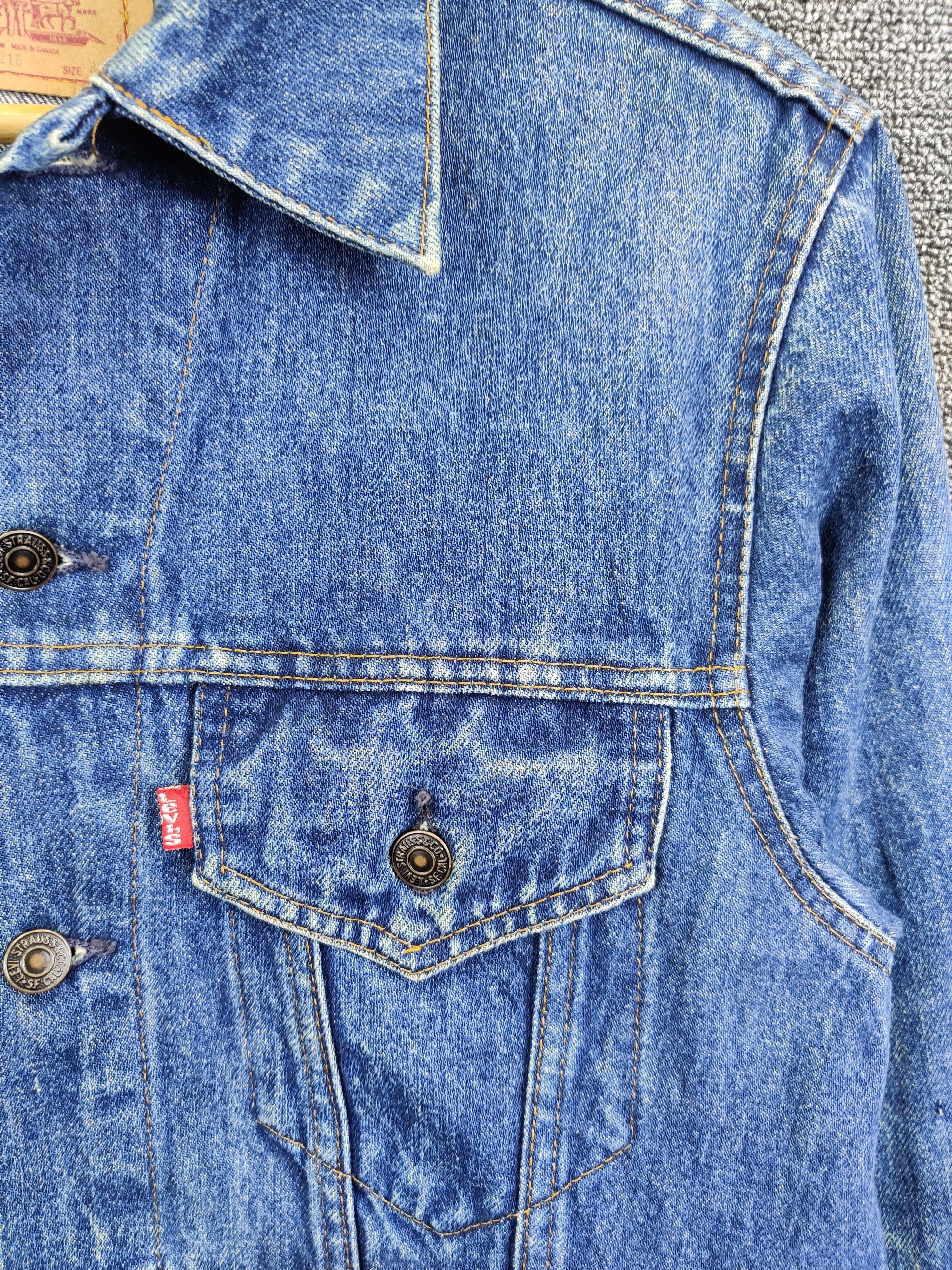 Levi's Vintage Clothing Vintage 90s Levi's 71506 Denim Trucker Jacket Size US M / EU 48-50 / 2 - 8 Thumbnail