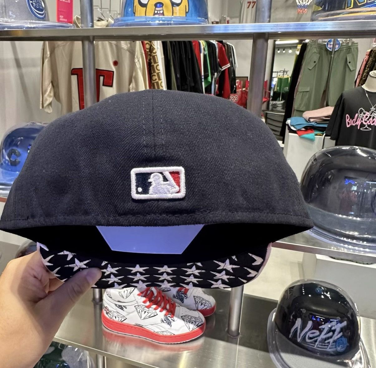New Era New Era MLB New York Yankees Flat Brim Baseball Cap J32 Size ONE SIZE - 3 Thumbnail