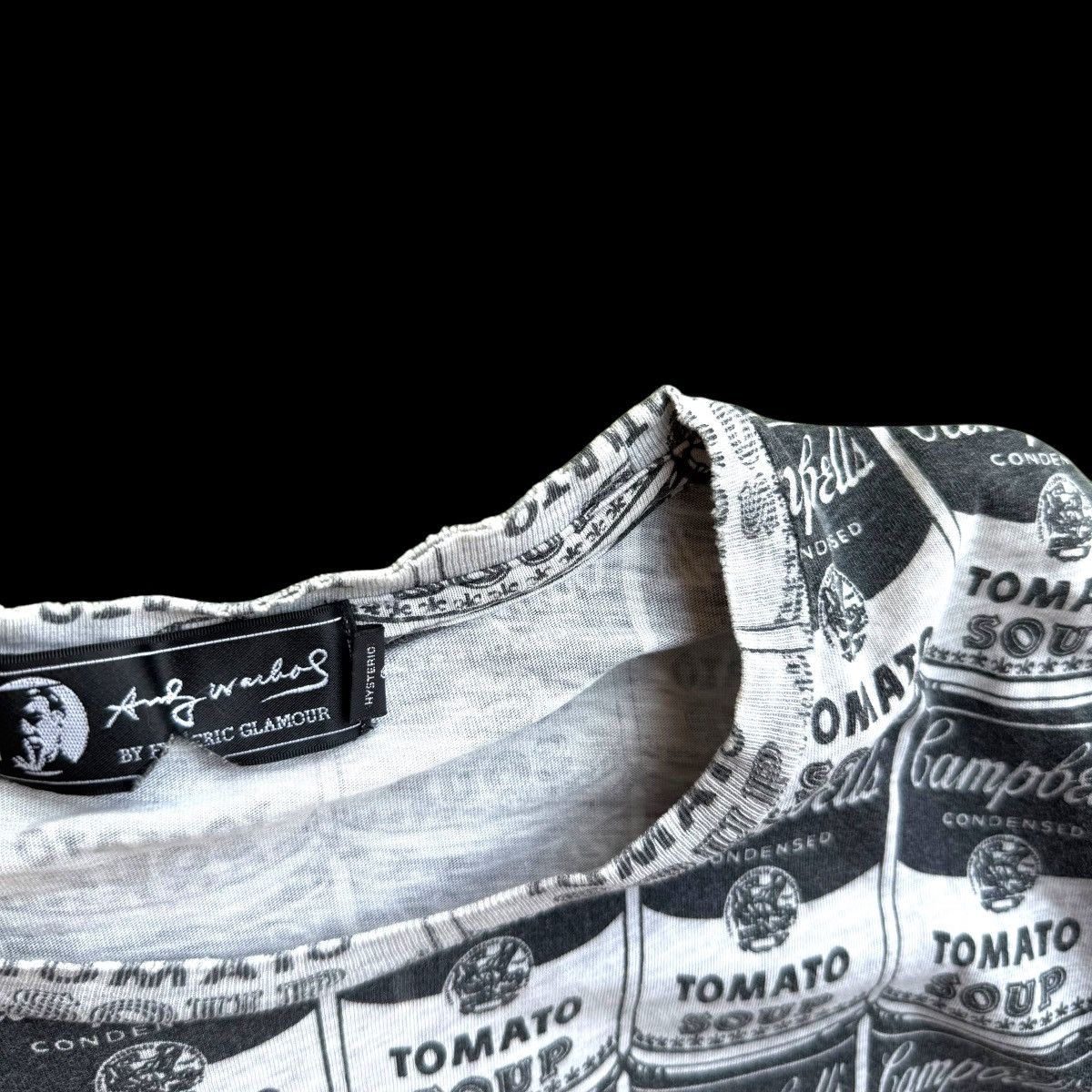 Andy Warhol × Hysteric Glamour × Japanese Brand Hysteric Glamour x Andy Warhol Campbell Pop Art Soup T-shirt Size M / US 6-8 / IT 42-44 - 7 Thumbnail