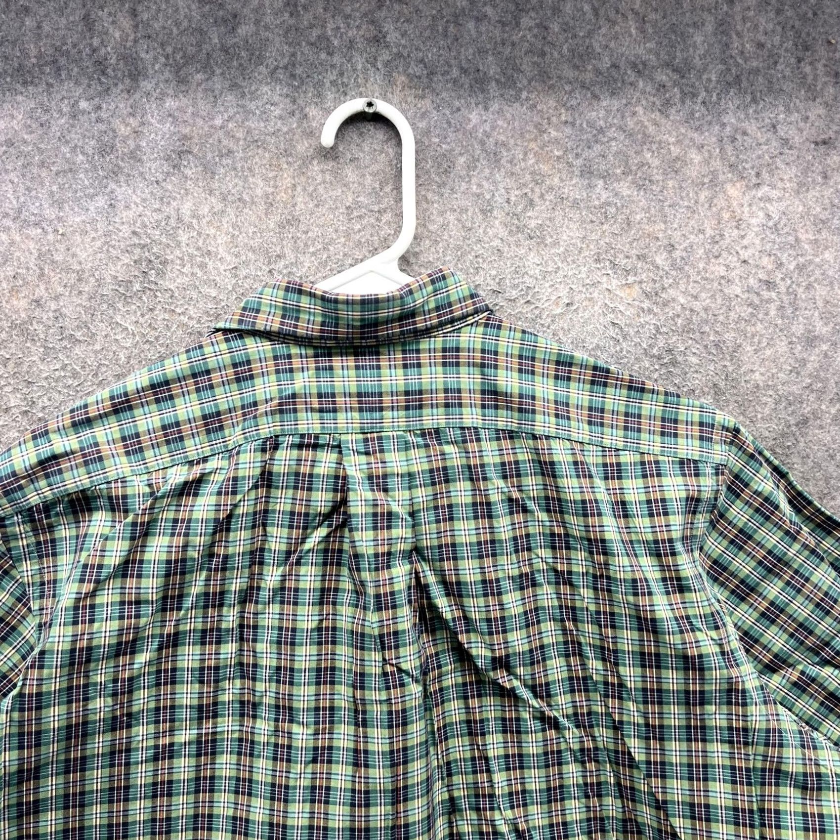 Ralph Lauren Ralph Lauren Shirt Mens Medium Green Plaid Short Sleeve Button Front Classic Fit Mens Size US M / EU 48-50 / 2 - 7 Thumbnail