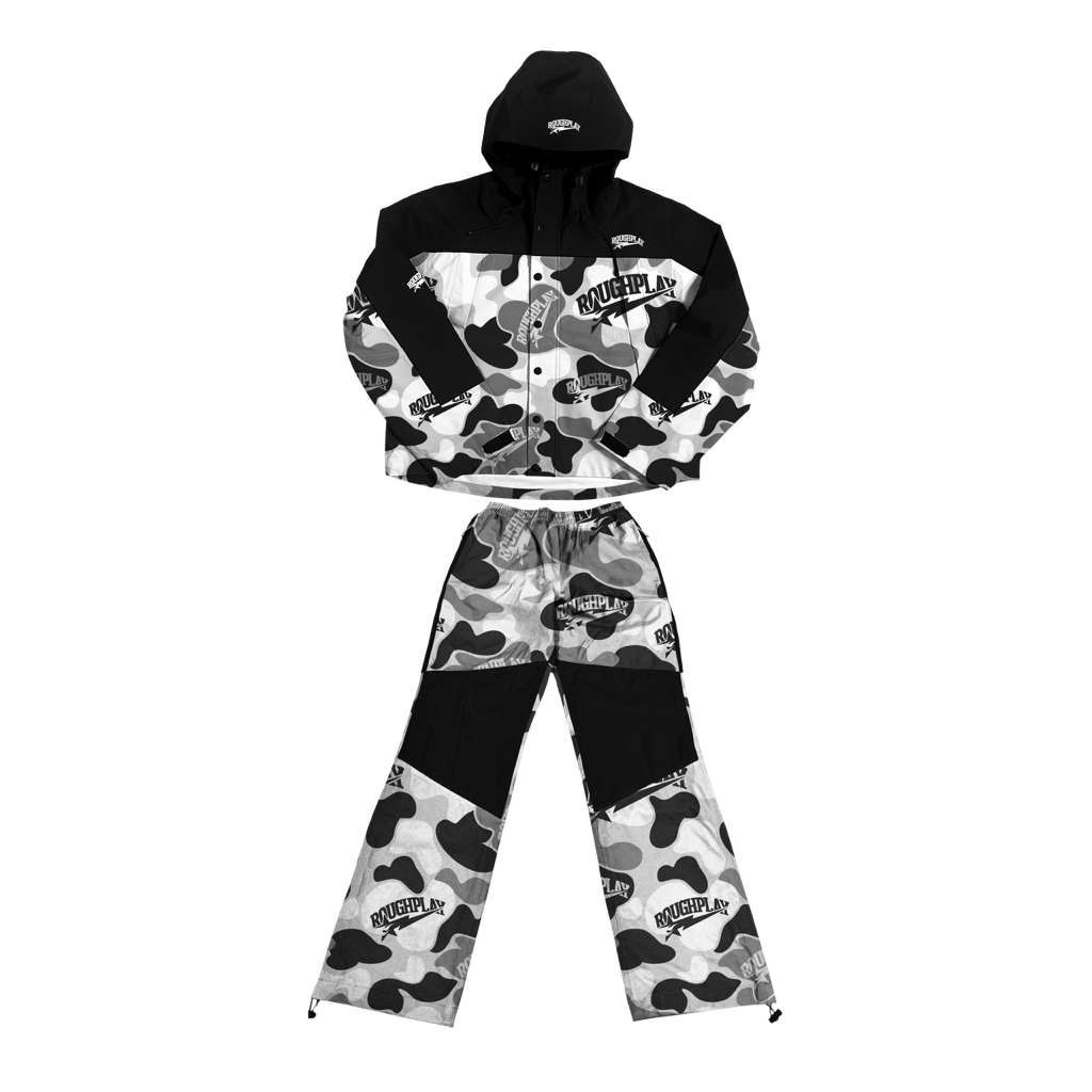 Other Rough Play Water Resistance Grey Camo Sweatsuit Size US XXL / EU 58 / 5 - 3 Thumbnail